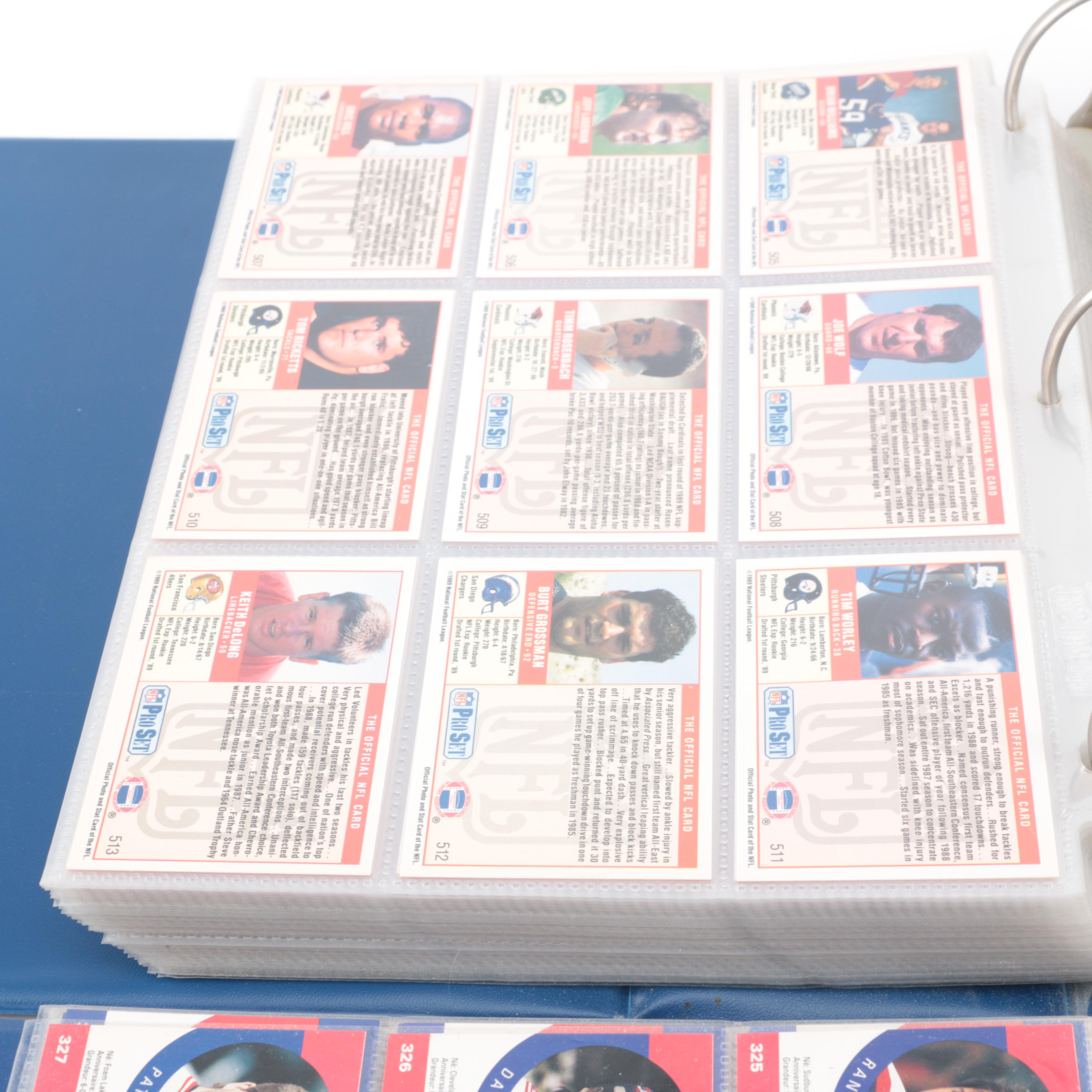 NFL and NHL Trading Card Collection