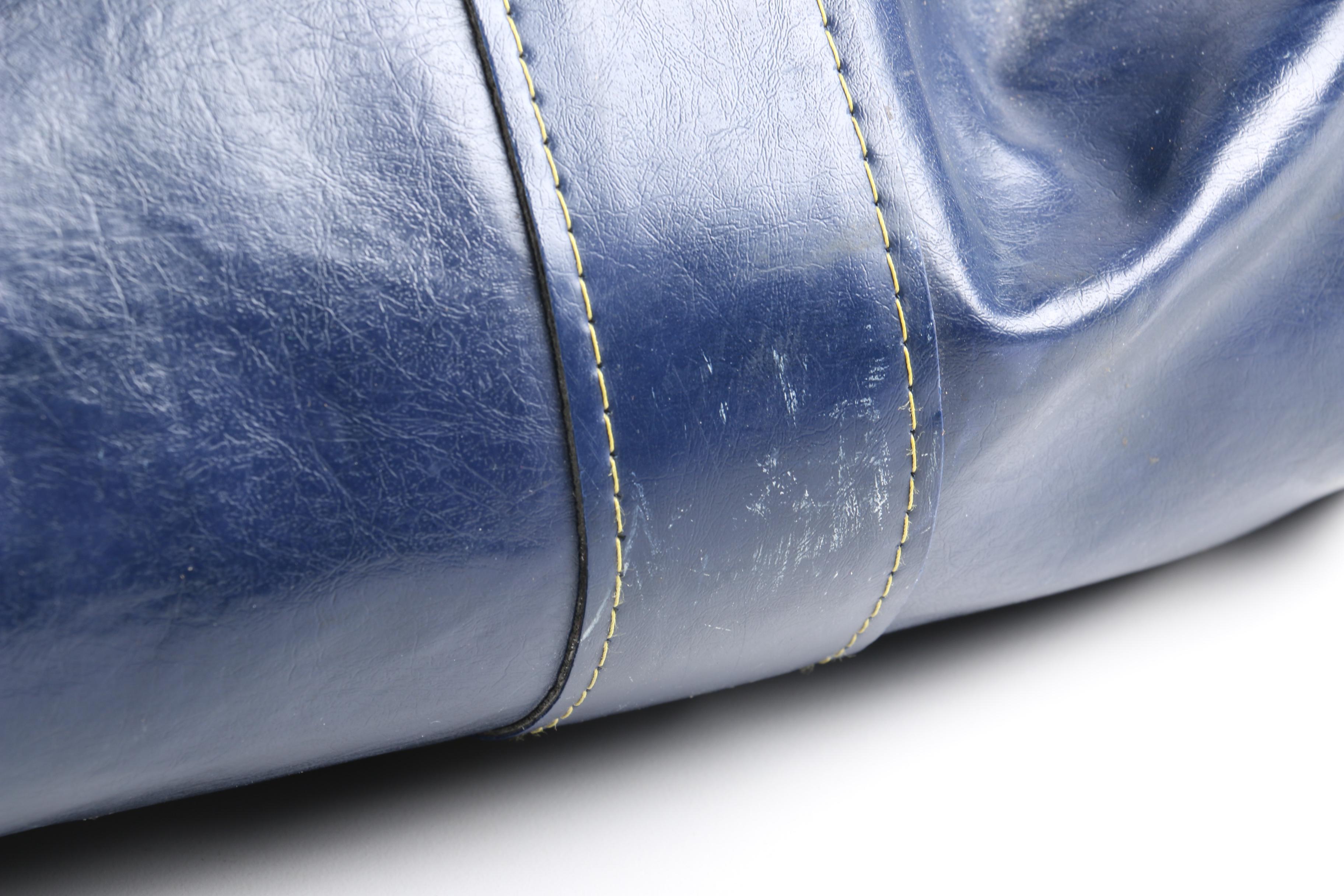 Monogrammed Vinyl Carryall Bag