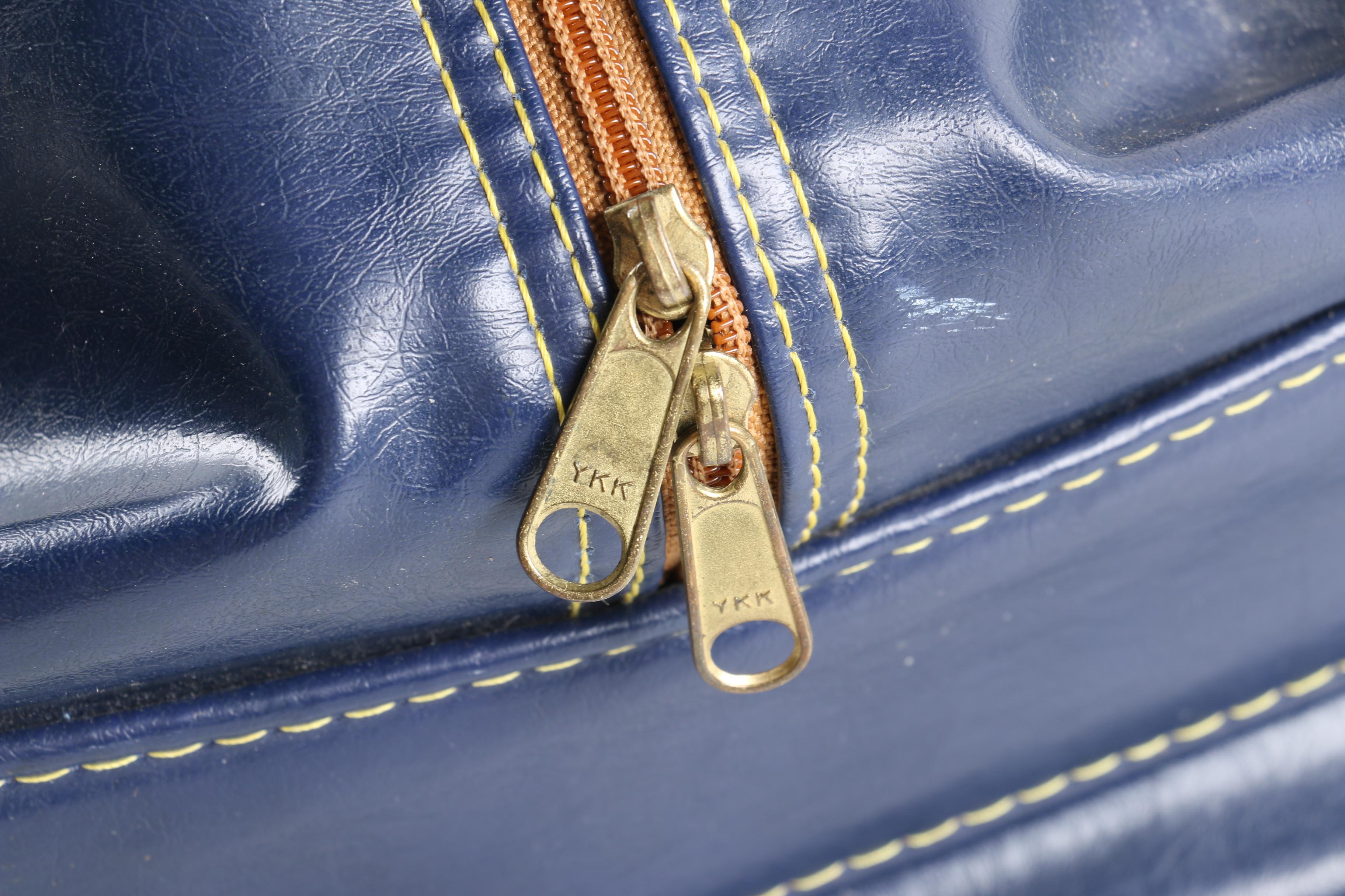 Monogrammed Vinyl Carryall Bag