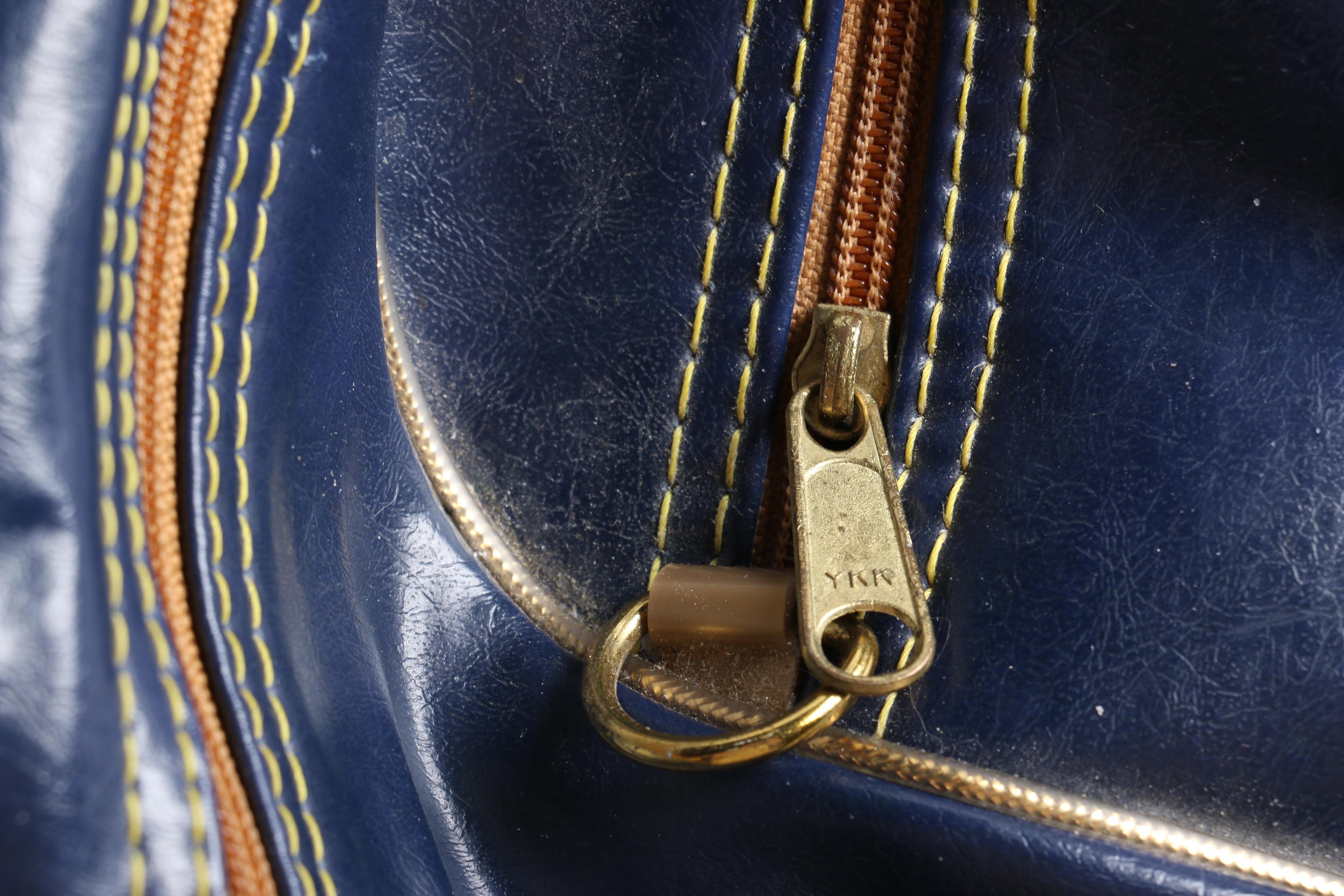 Monogrammed Vinyl Carryall Bag