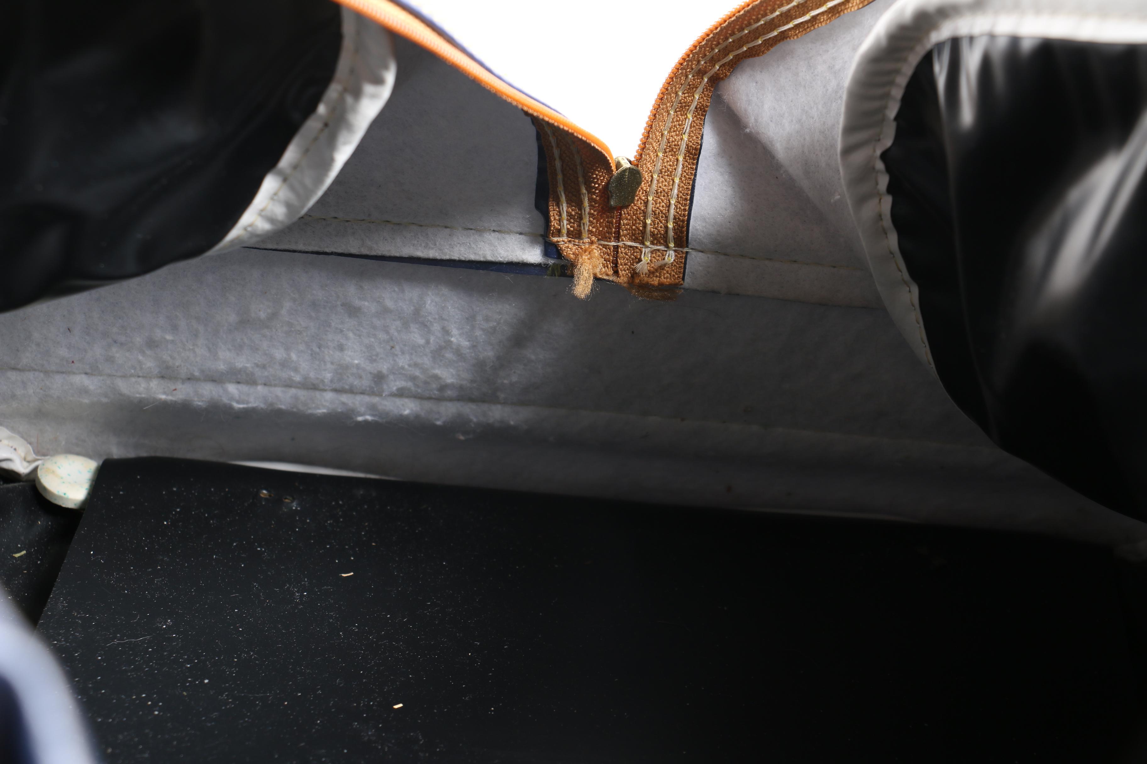 Monogrammed Vinyl Carryall Bag