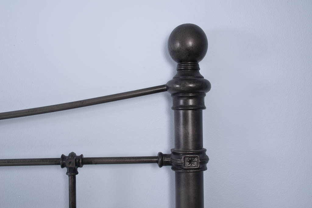 Queen Wrought Iron Headboard With Metal Bed Frame