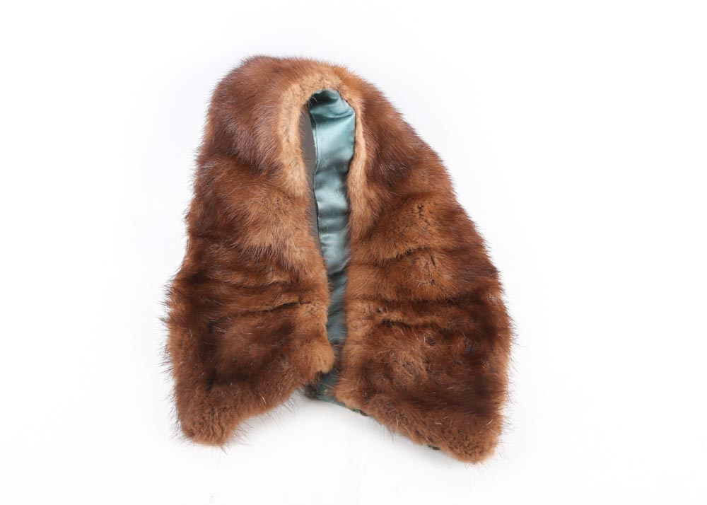 Fur Cloche Hats and Collar