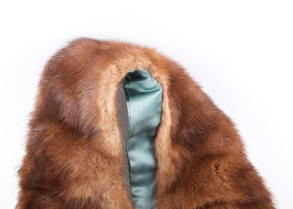 Fur Cloche Hats and Collar