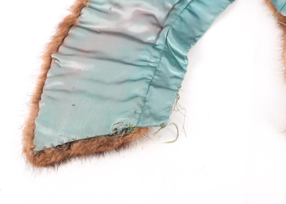 Fur Cloche Hats and Collar