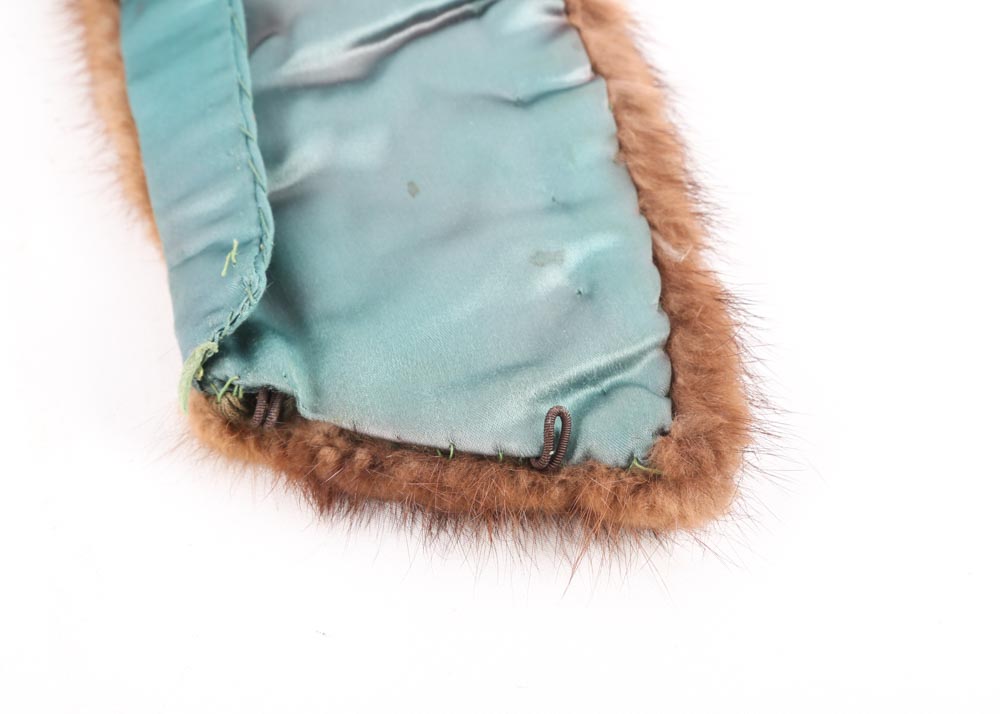 Fur Cloche Hats and Collar