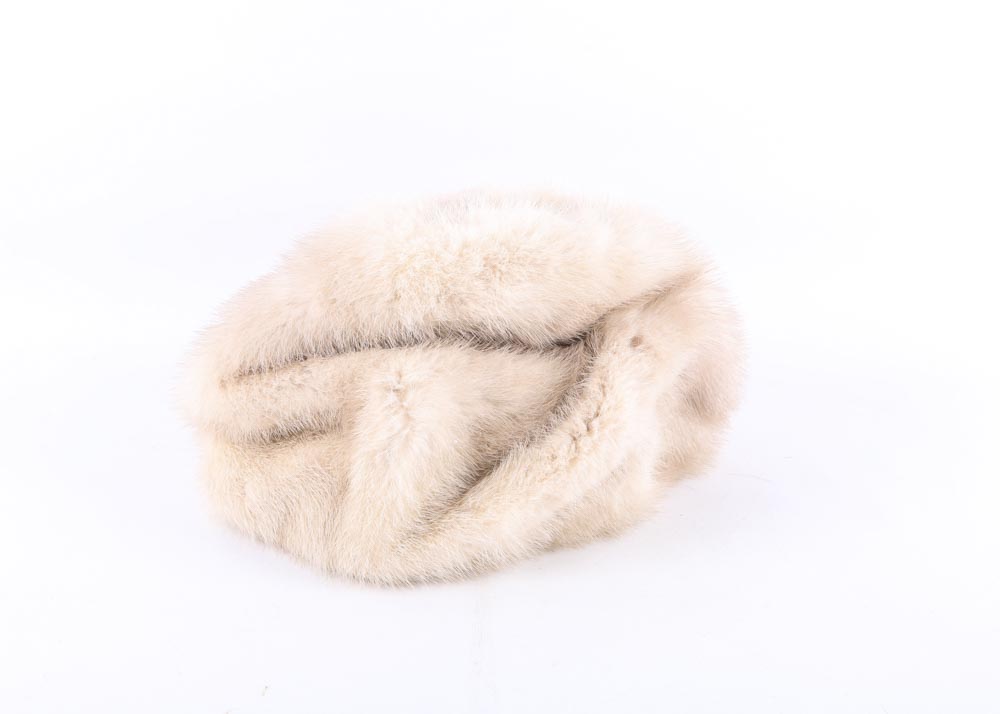 Fur Cloche Hats and Collar