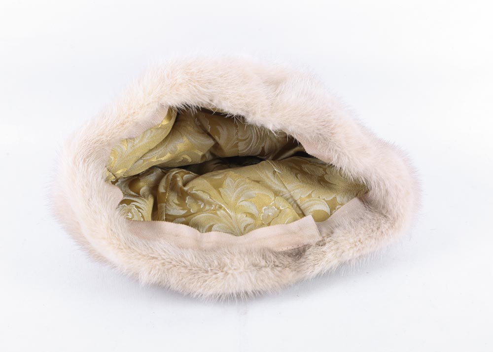 Fur Cloche Hats and Collar