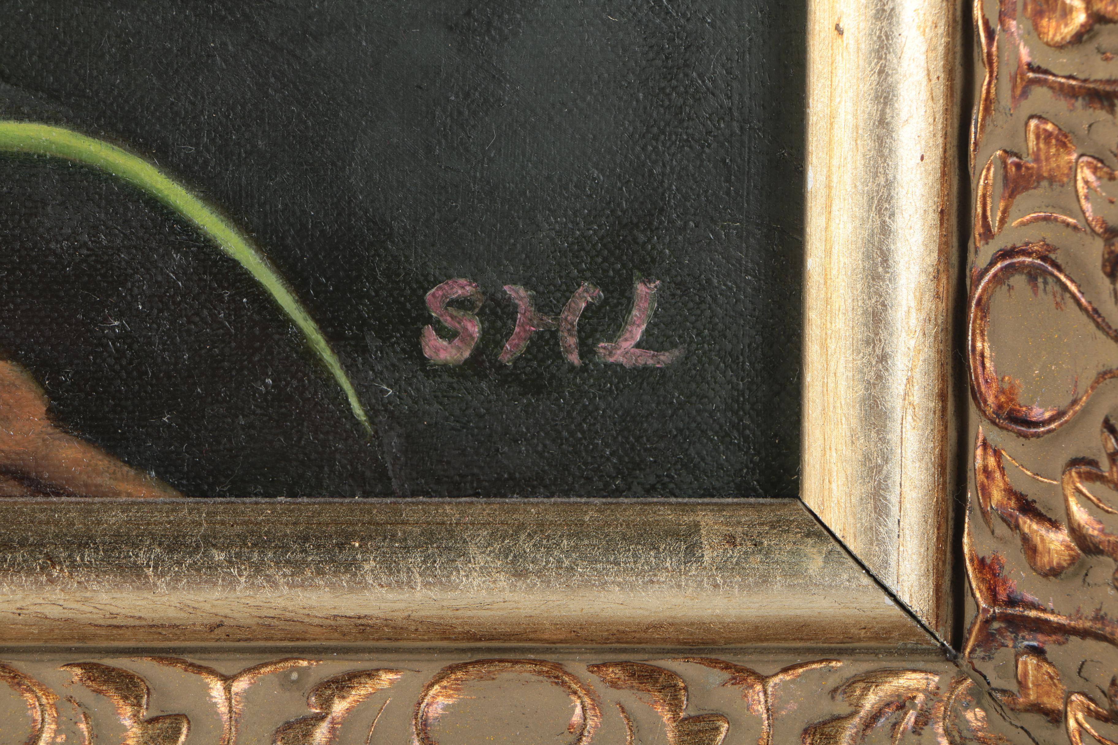 Shiu Huey Lu Oil Paintings of Orchids and Calla Lilies