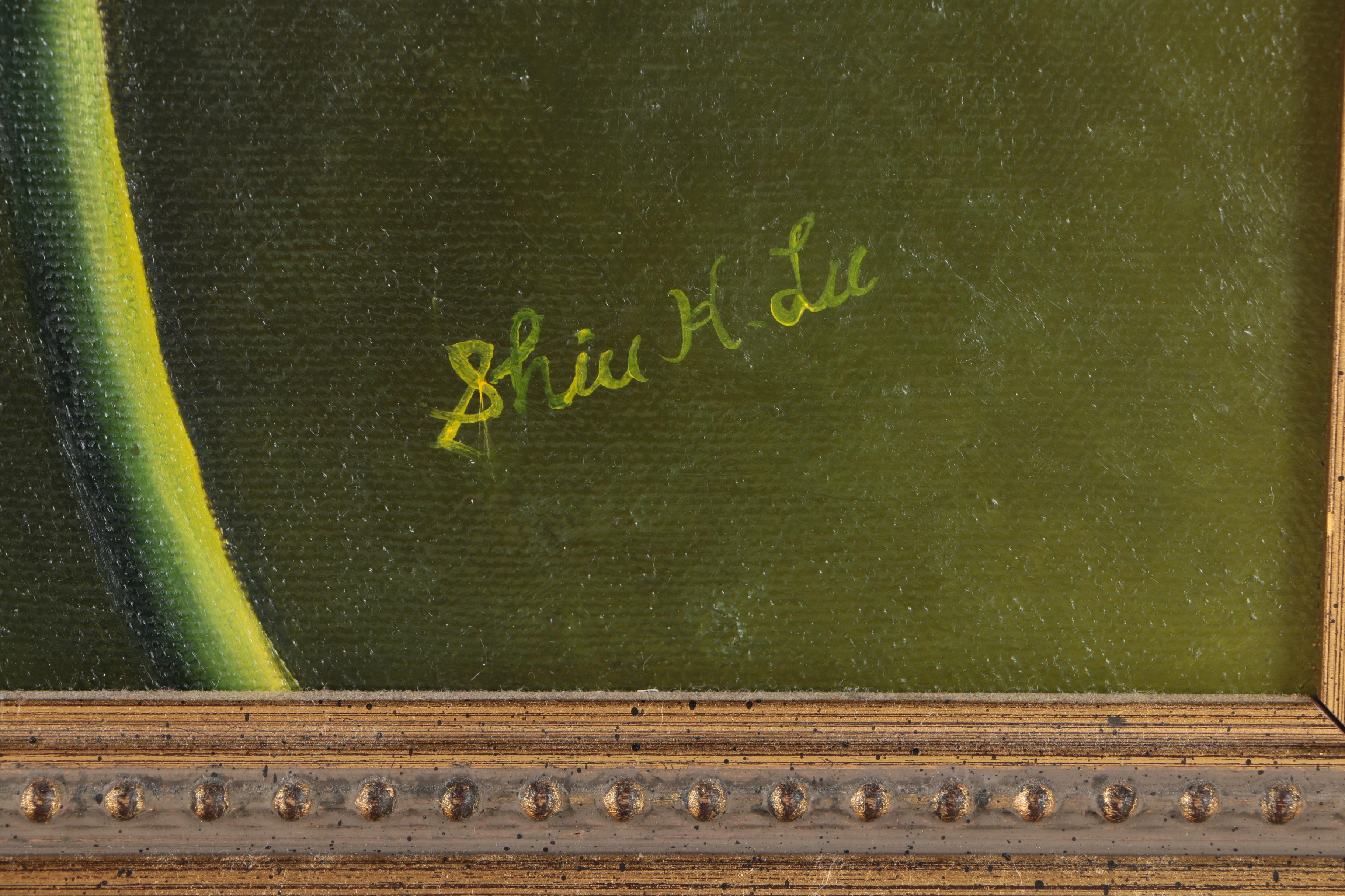 Shiu Huey Lu Oil Paintings of Orchids and Calla Lilies