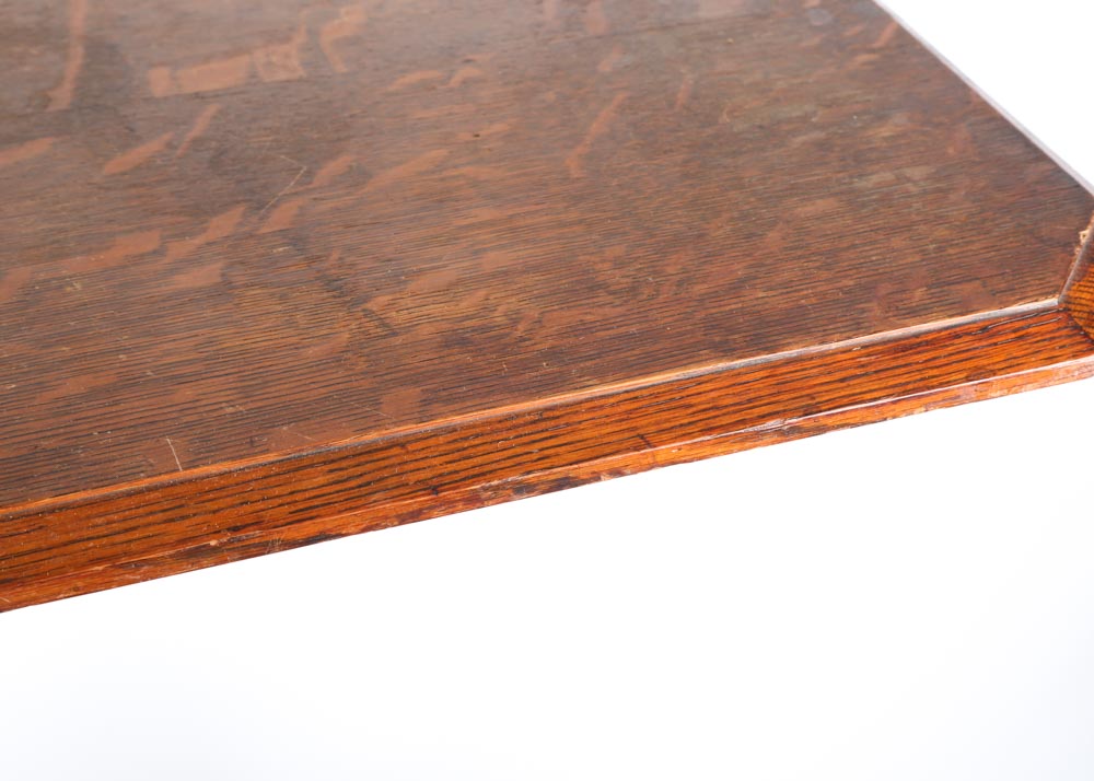 Antique Oak Victorian Hospital Tray Stand