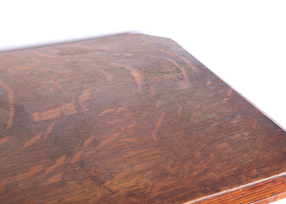 Antique Oak Victorian Hospital Tray Stand