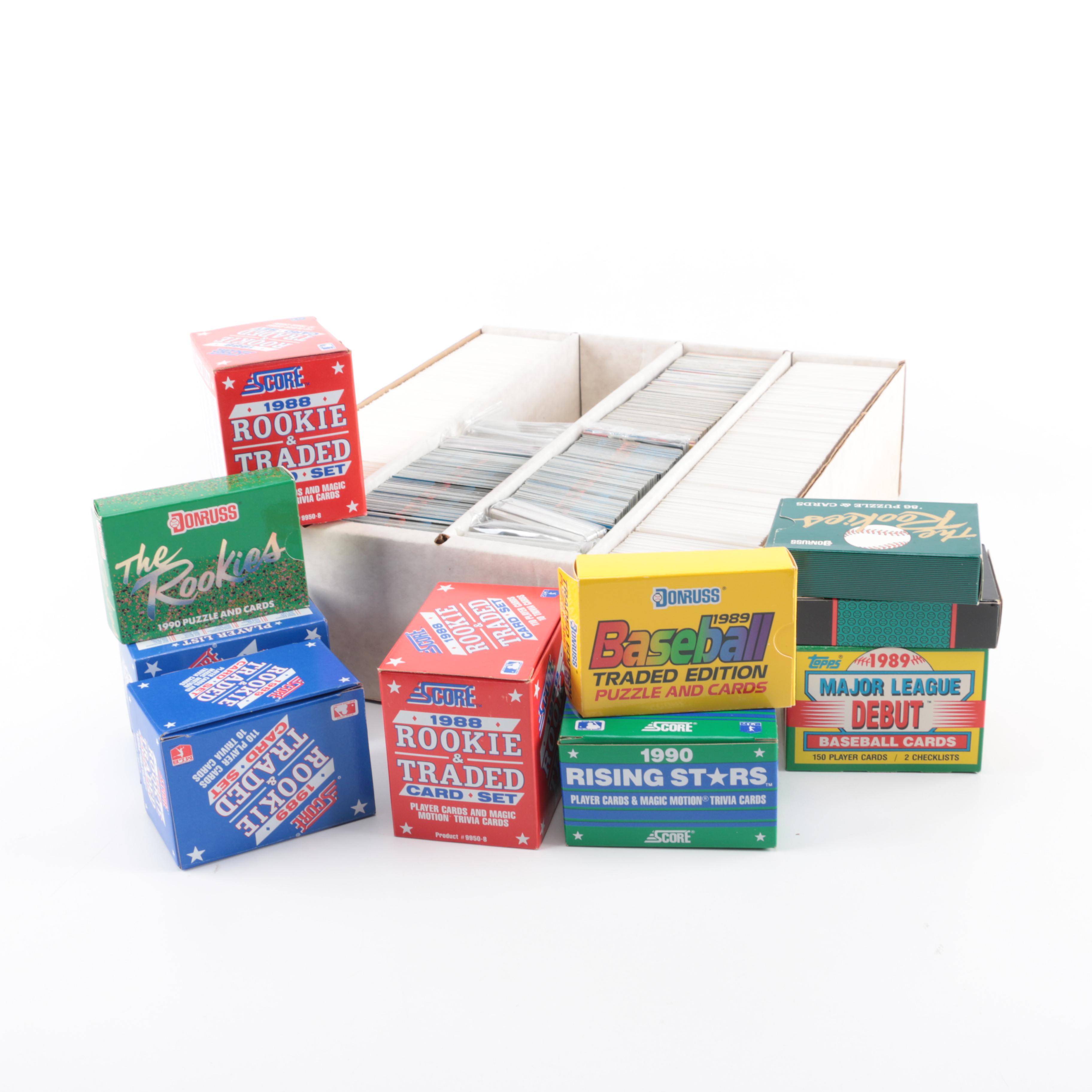 Large Baseball Card Collection