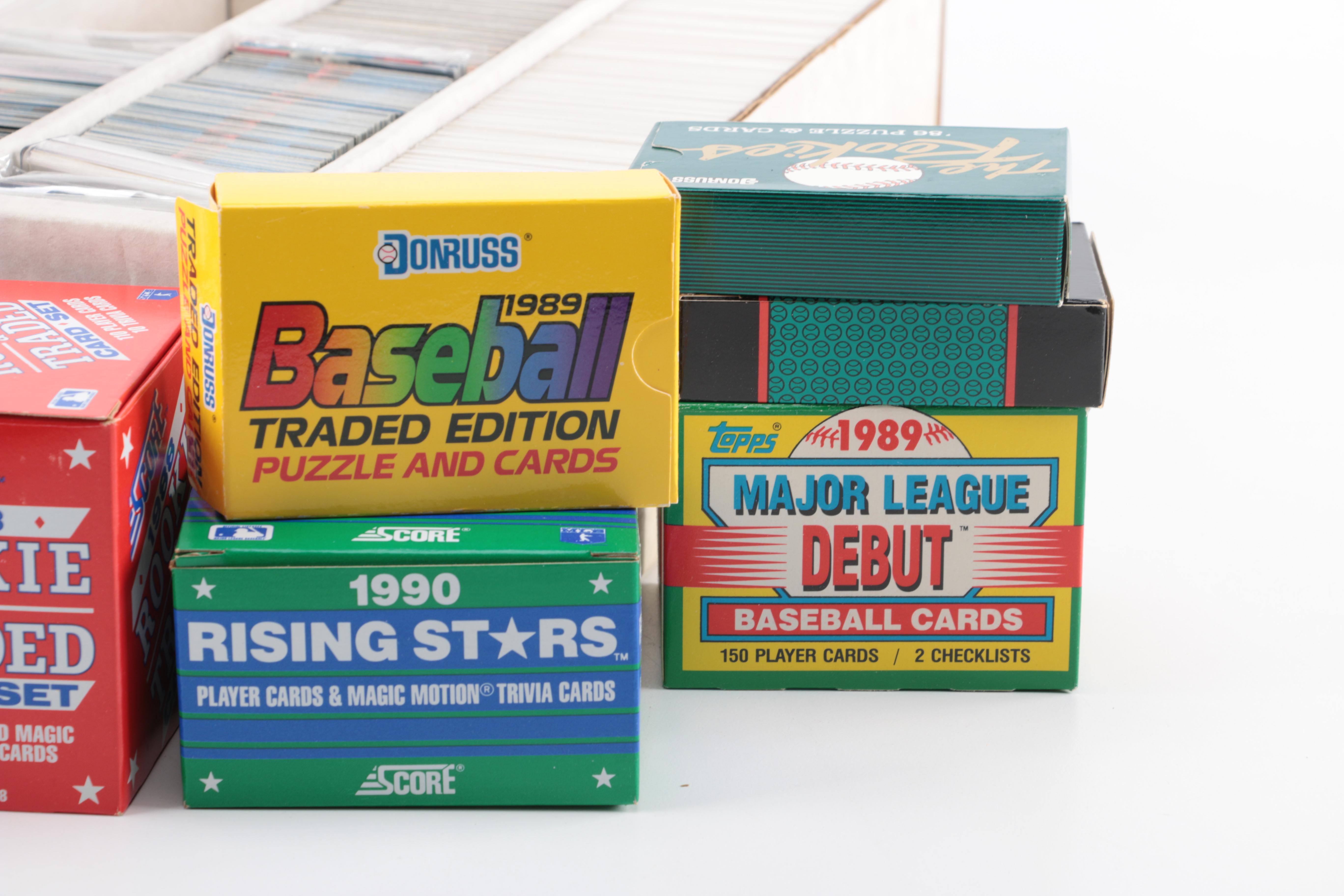 Large Baseball Card Collection