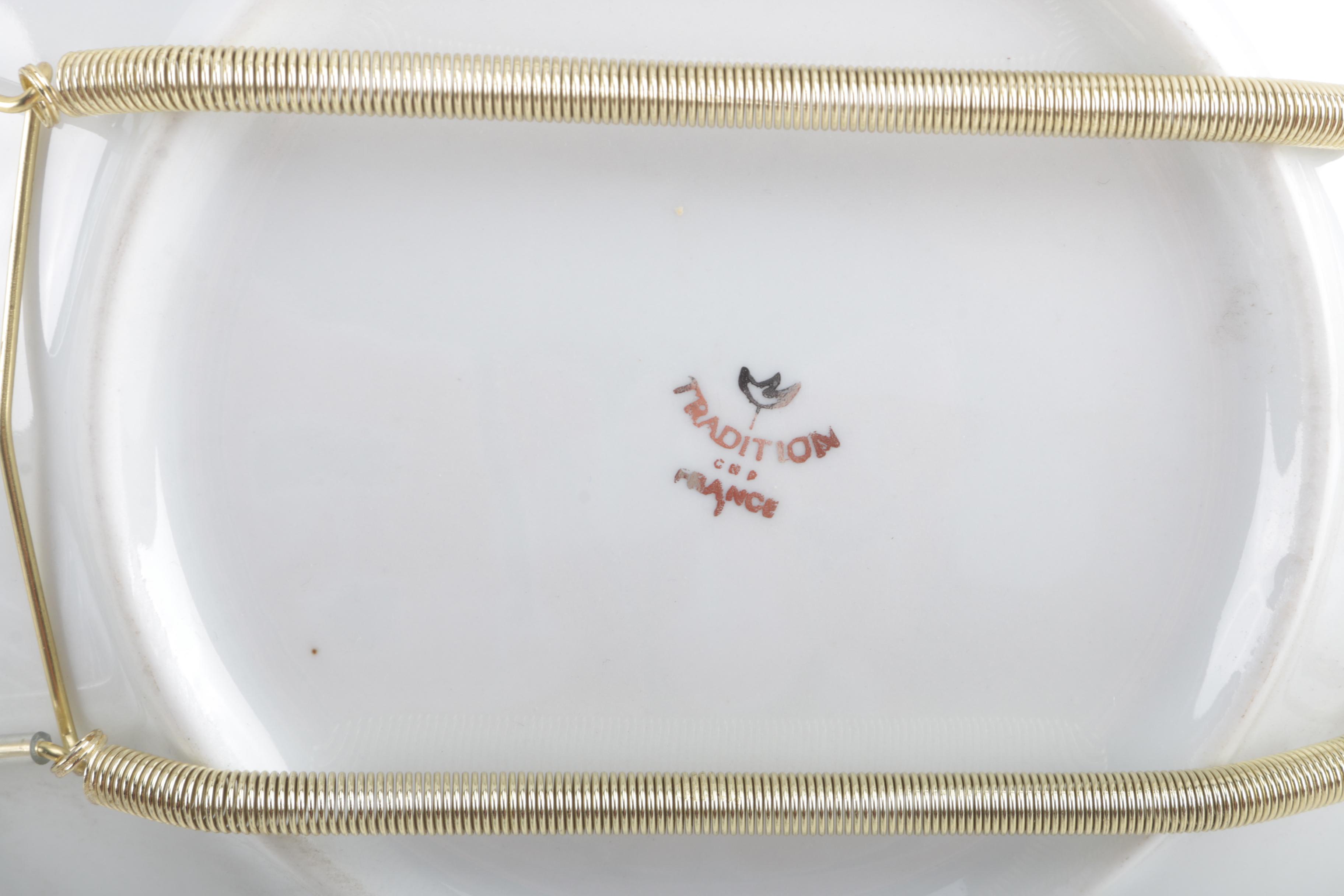 Tradition "Metiers du Vieux Paris" Cabinet Plates