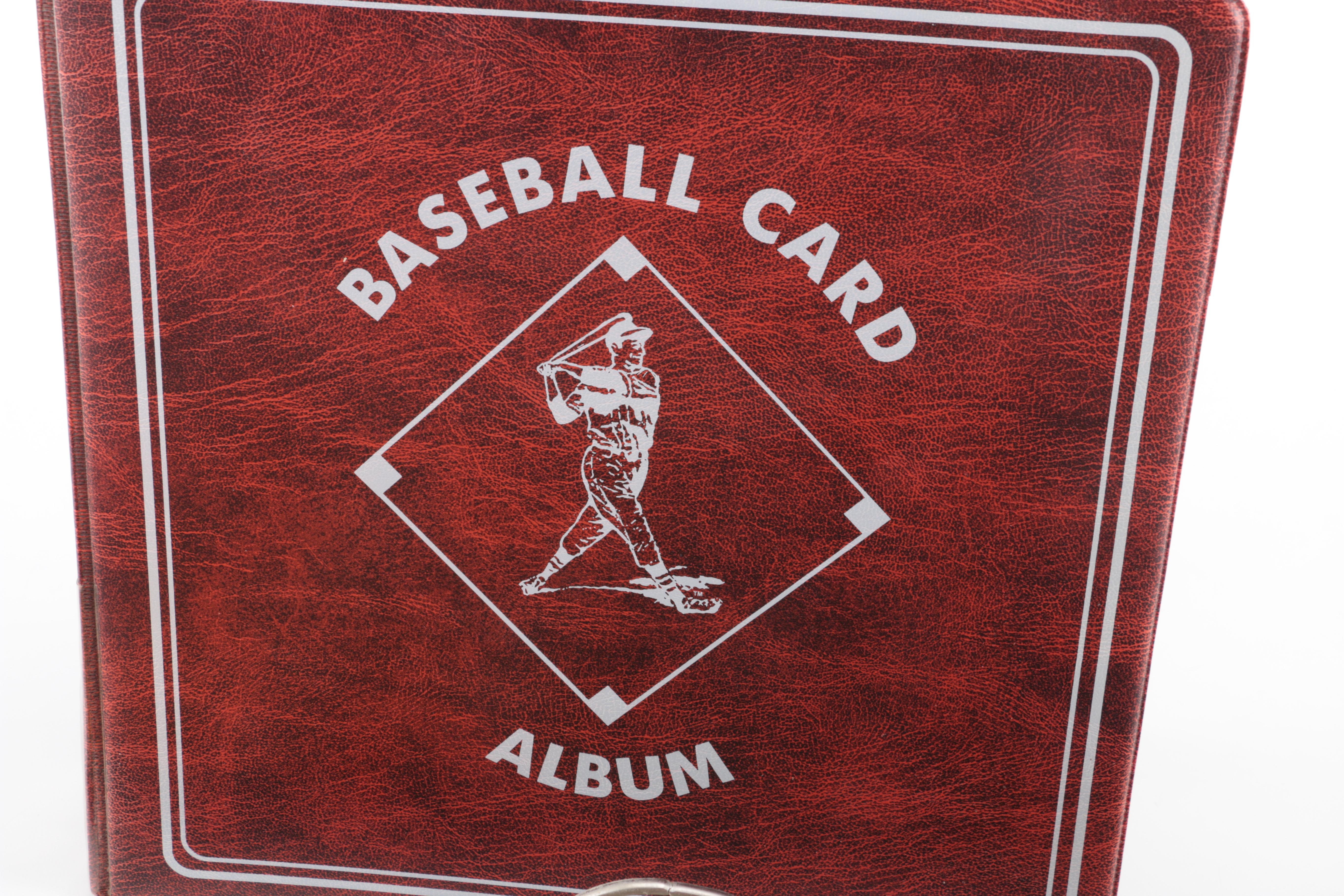 Baseball Card Album Pair