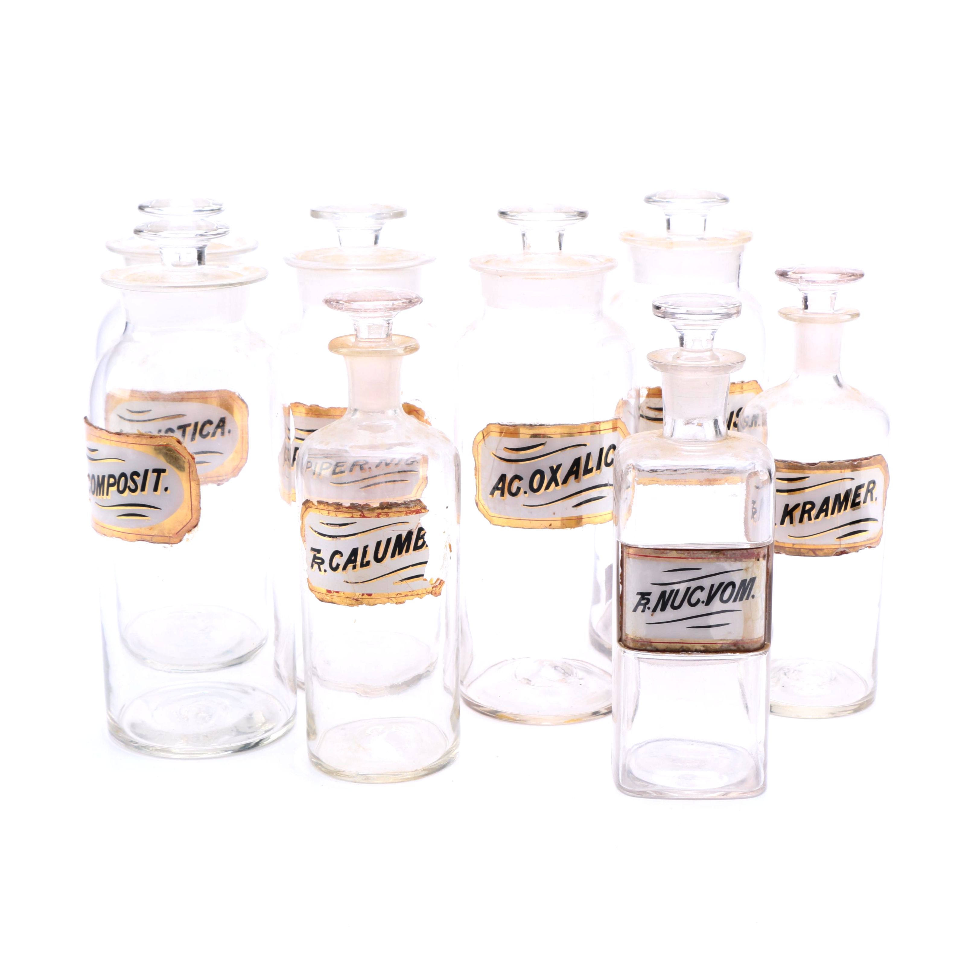 Apothecary Glass Jars