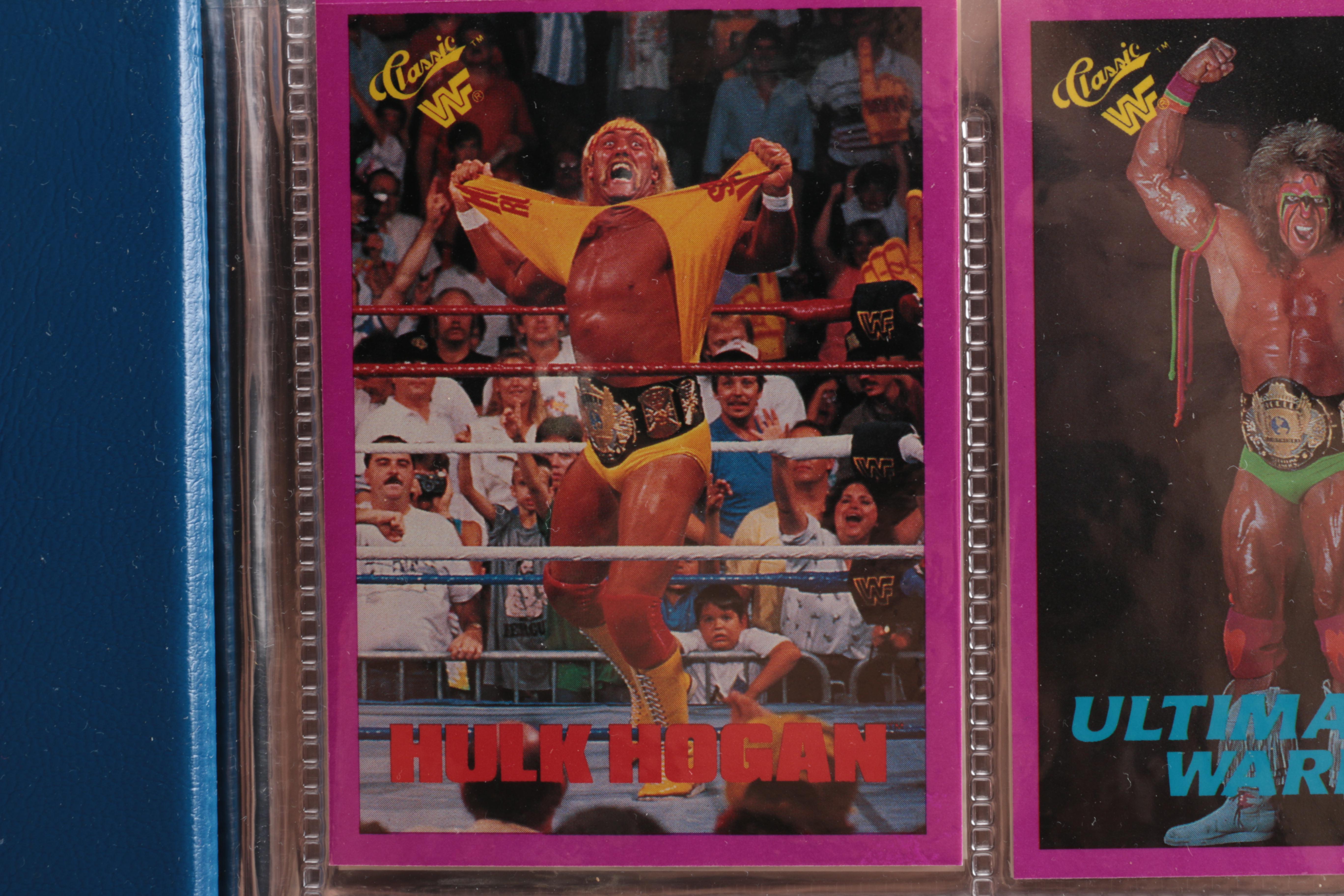 Vintage WWF and WCW Wrestling Cards