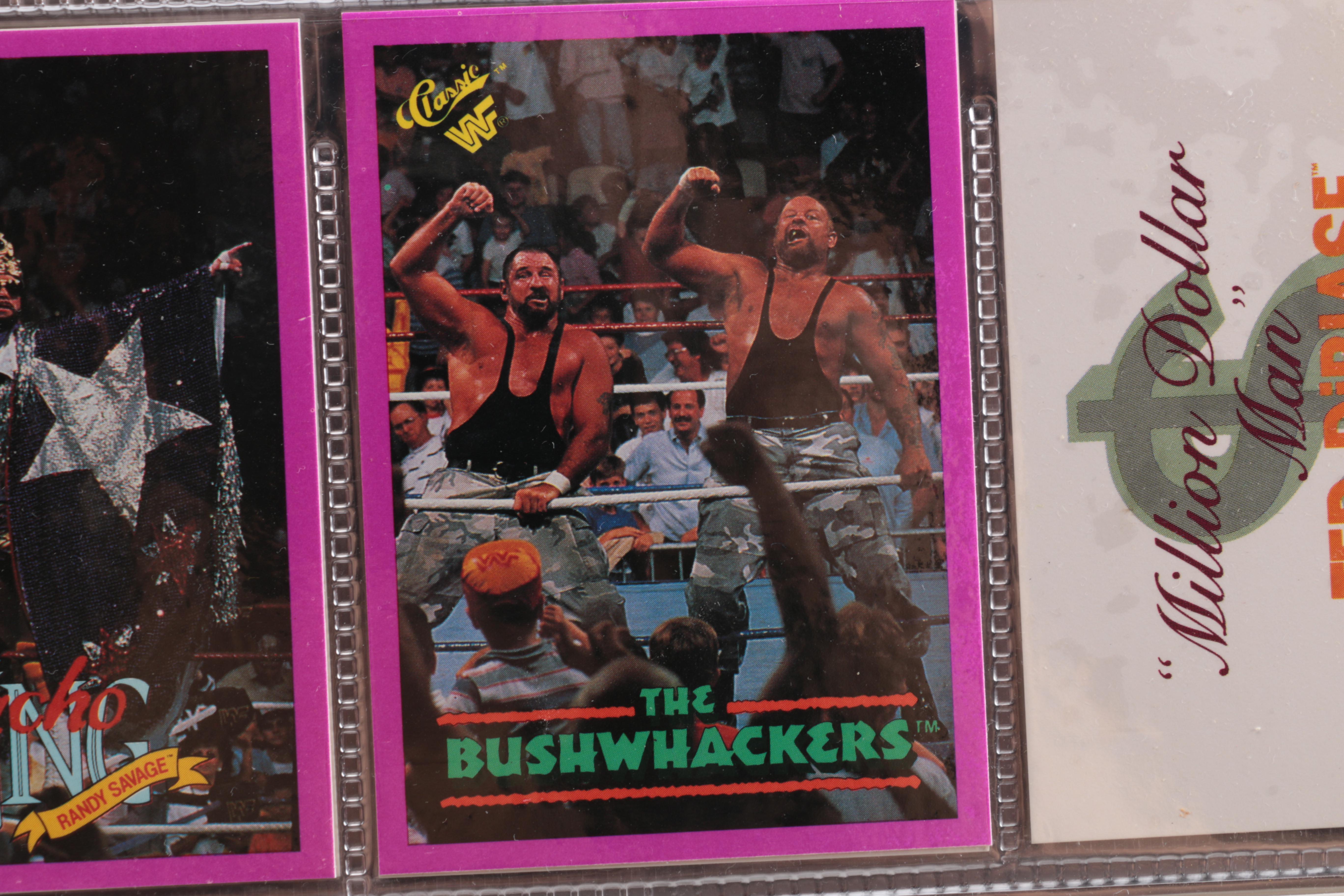 Vintage WWF and WCW Wrestling Cards