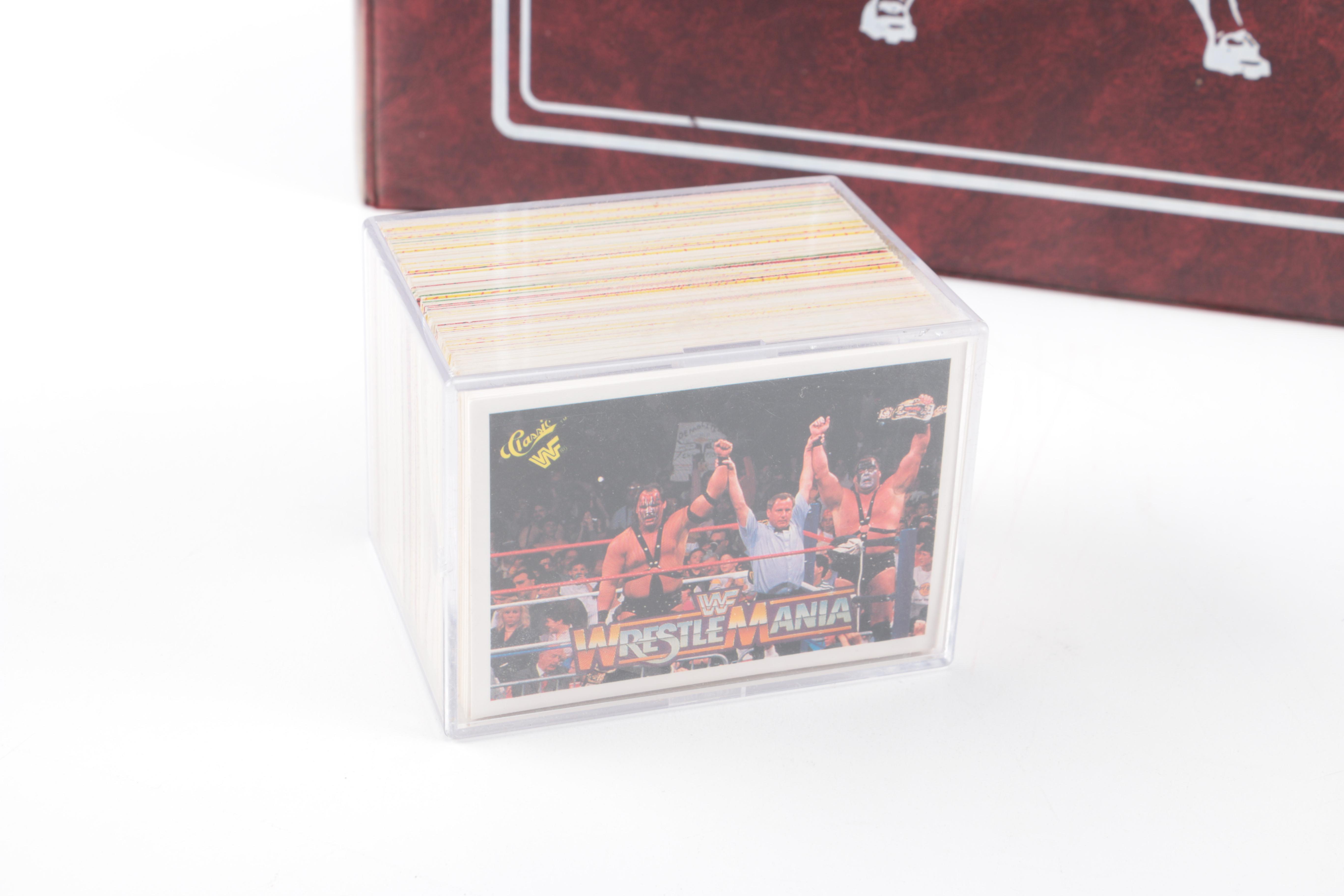 Vintage WWF and WCW Wrestling Cards