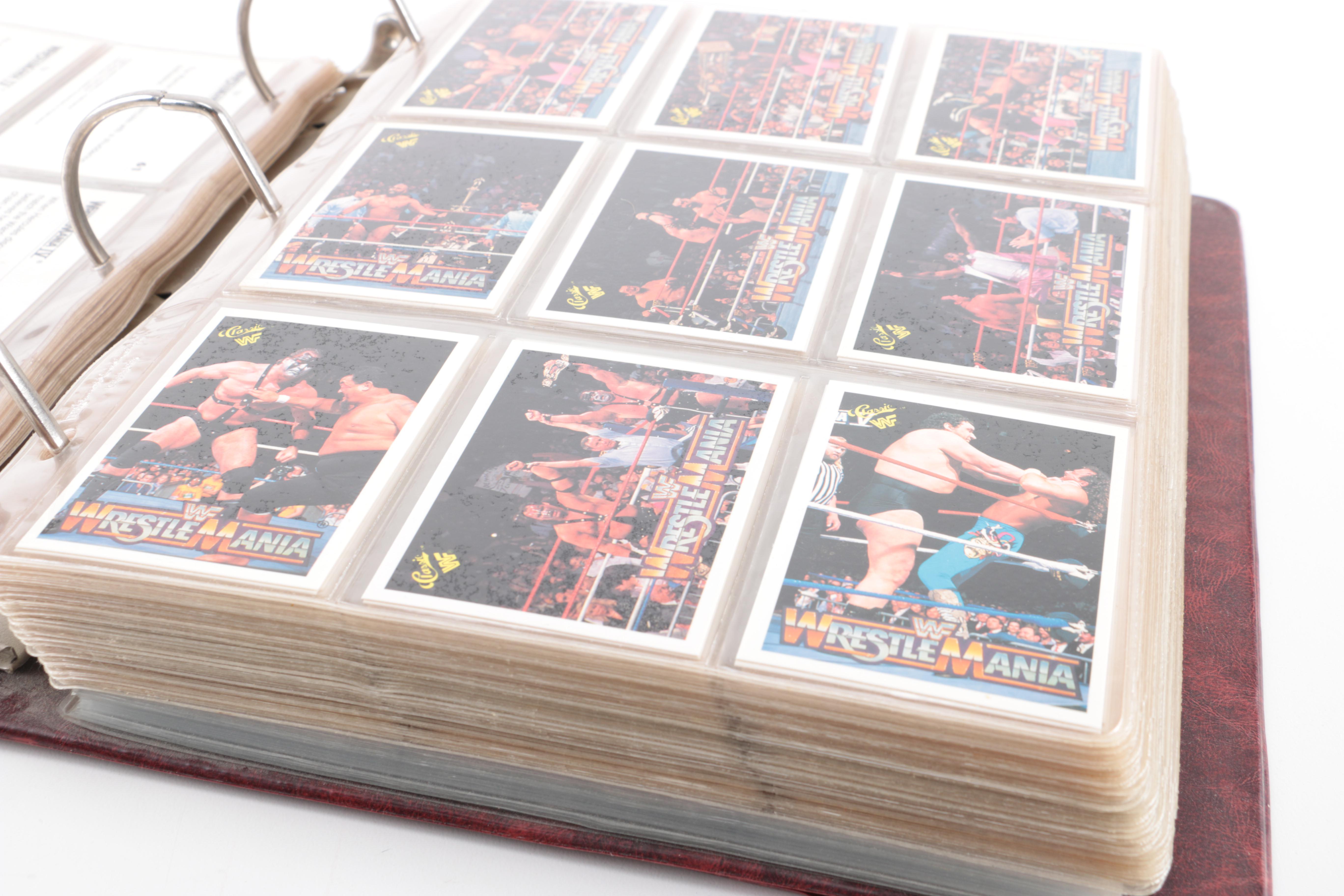 Vintage WWF and WCW Wrestling Cards