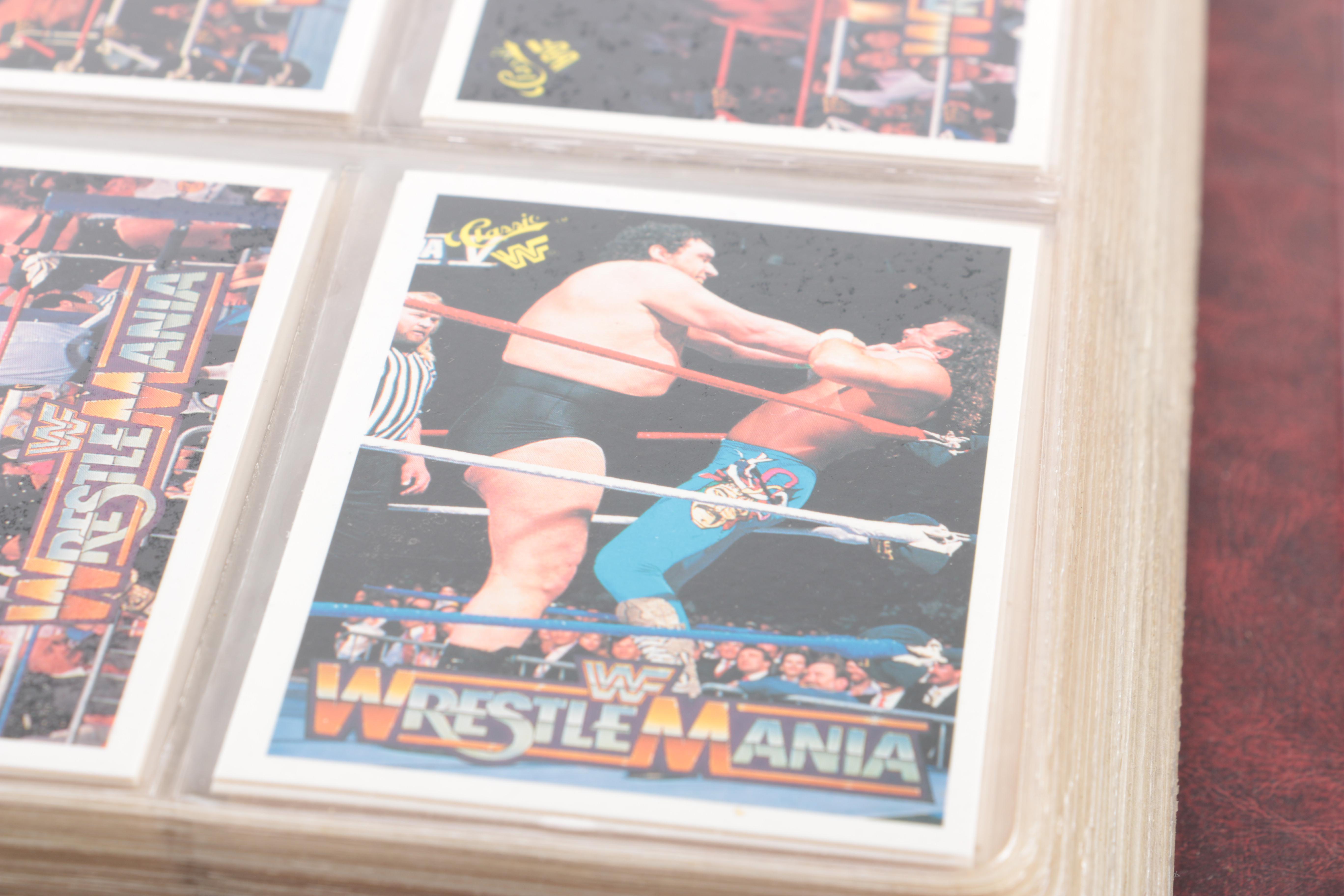 Vintage WWF and WCW Wrestling Cards
