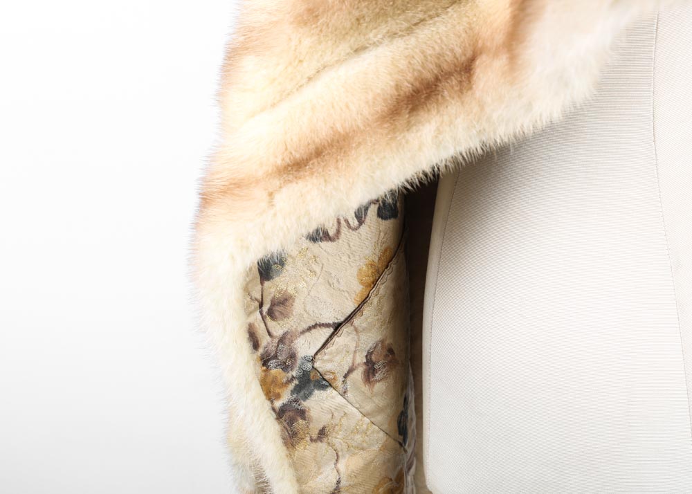 Vintage Korona & Ceffeli Mink Fur Stole