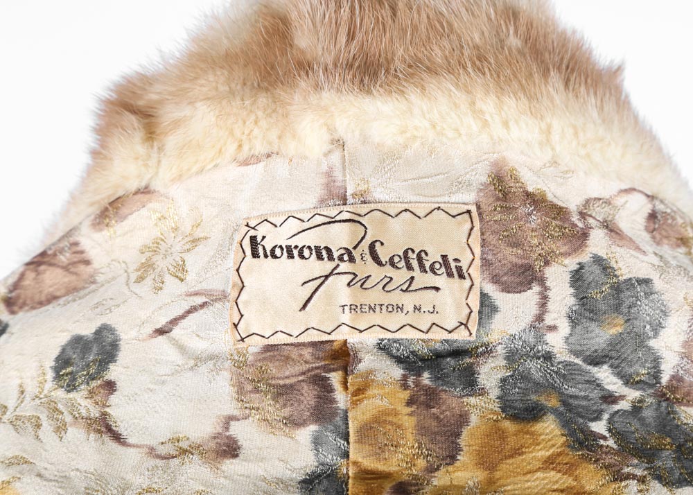 Vintage Korona & Ceffeli Mink Fur Stole