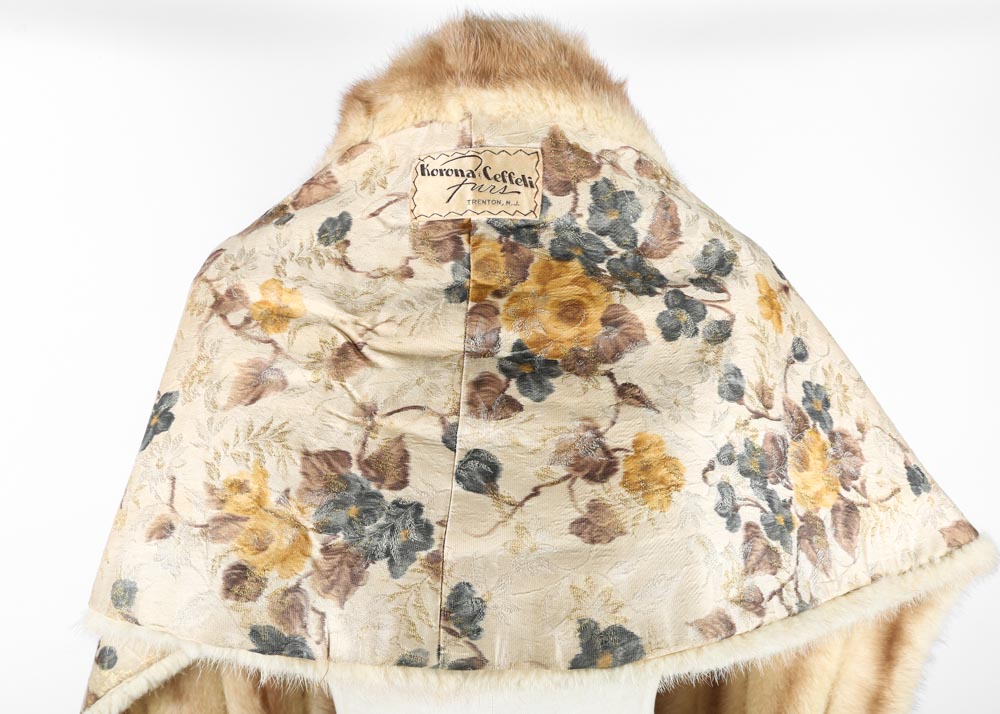 Vintage Korona & Ceffeli Mink Fur Stole