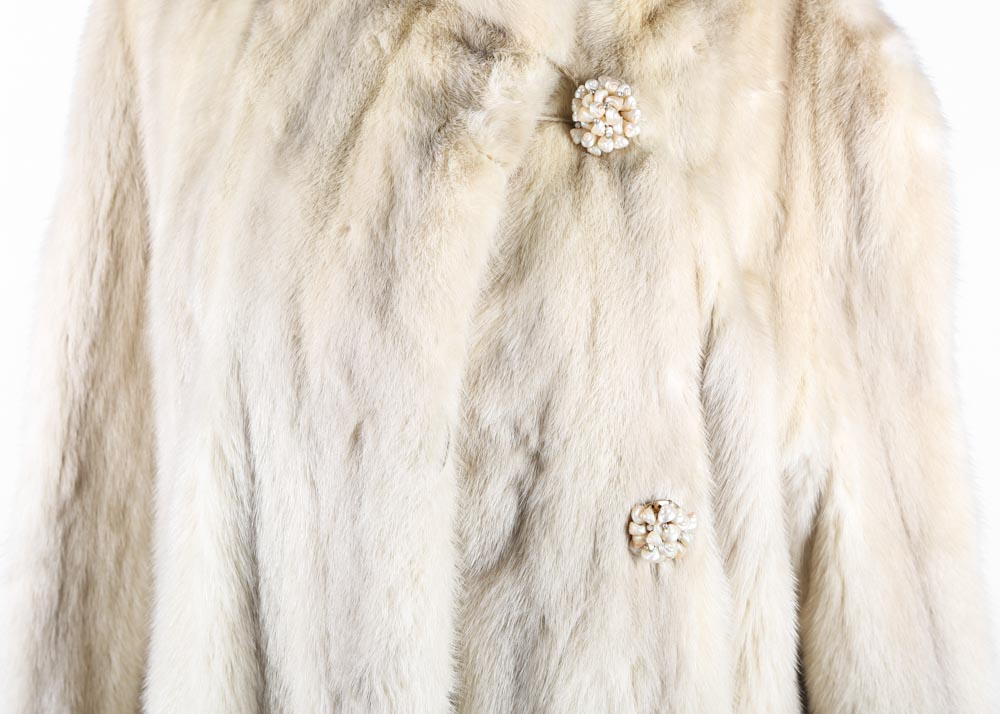 Vintage Mink Fur Coat