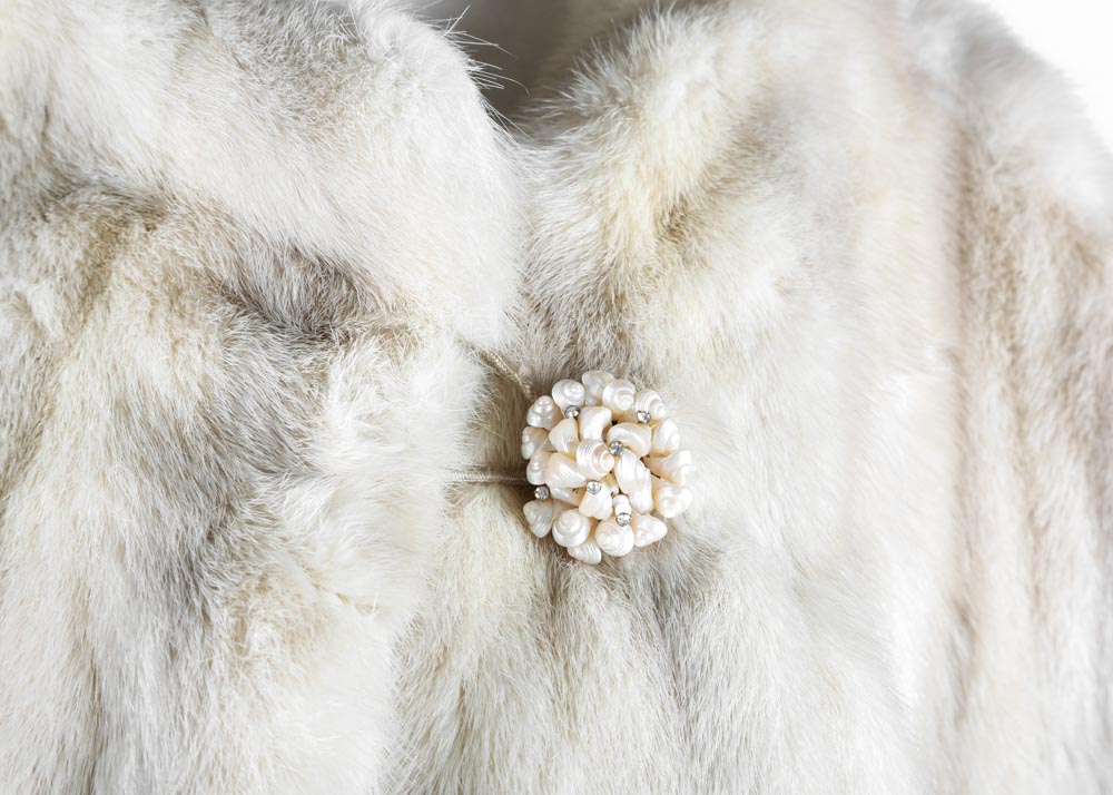 Vintage Mink Fur Coat