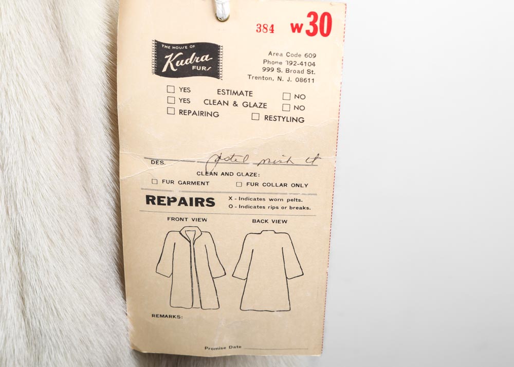 Vintage Mink Fur Coat