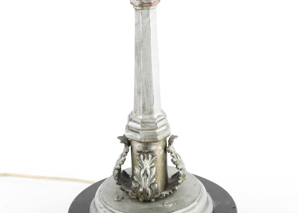 Art Nouveau Tiffany Style Leaded Glass Lamp