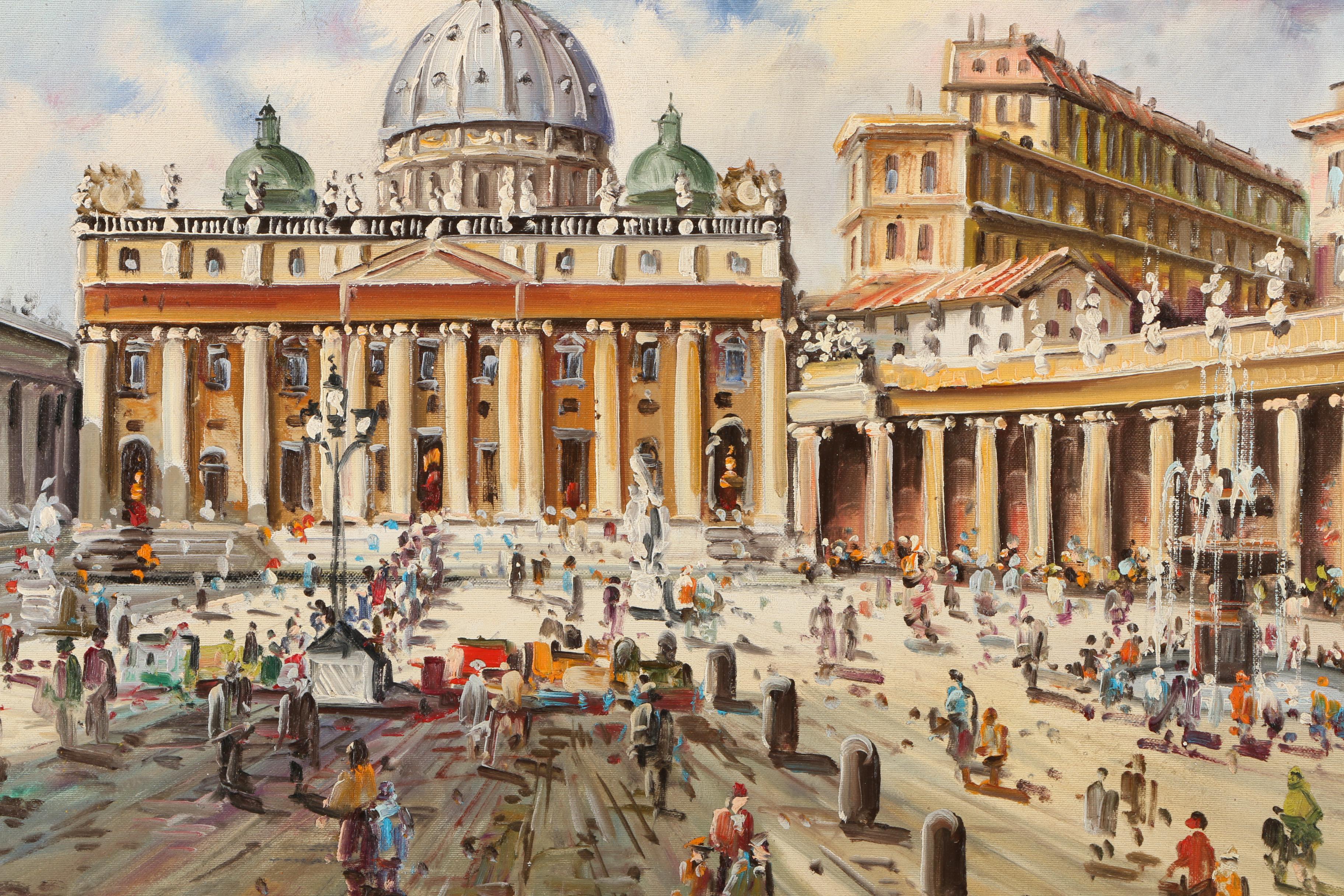 E. Martino Artwork of St. Mark's Square