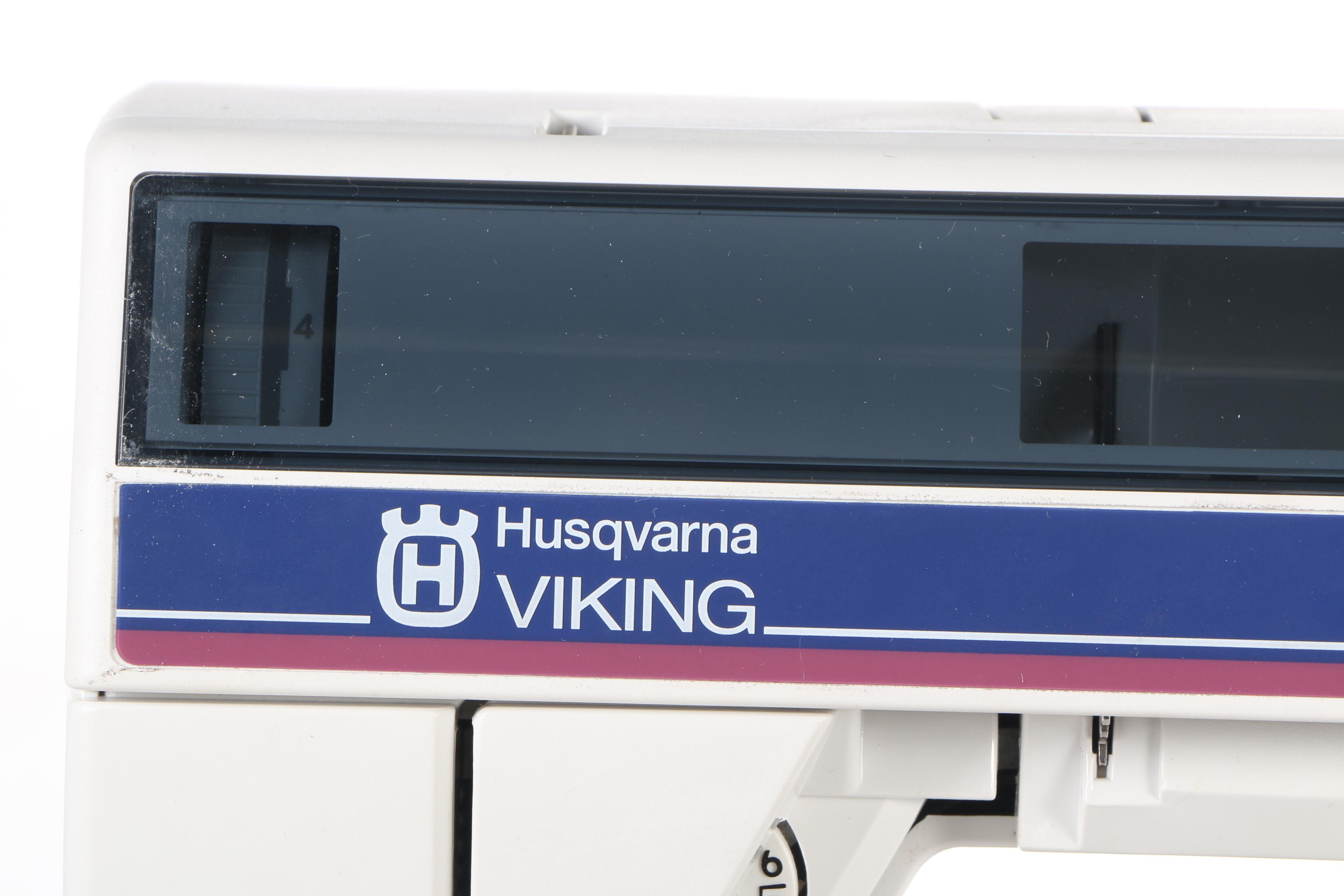 Husqvarna Viking Rose Sewing Machine With Embroidery Unit