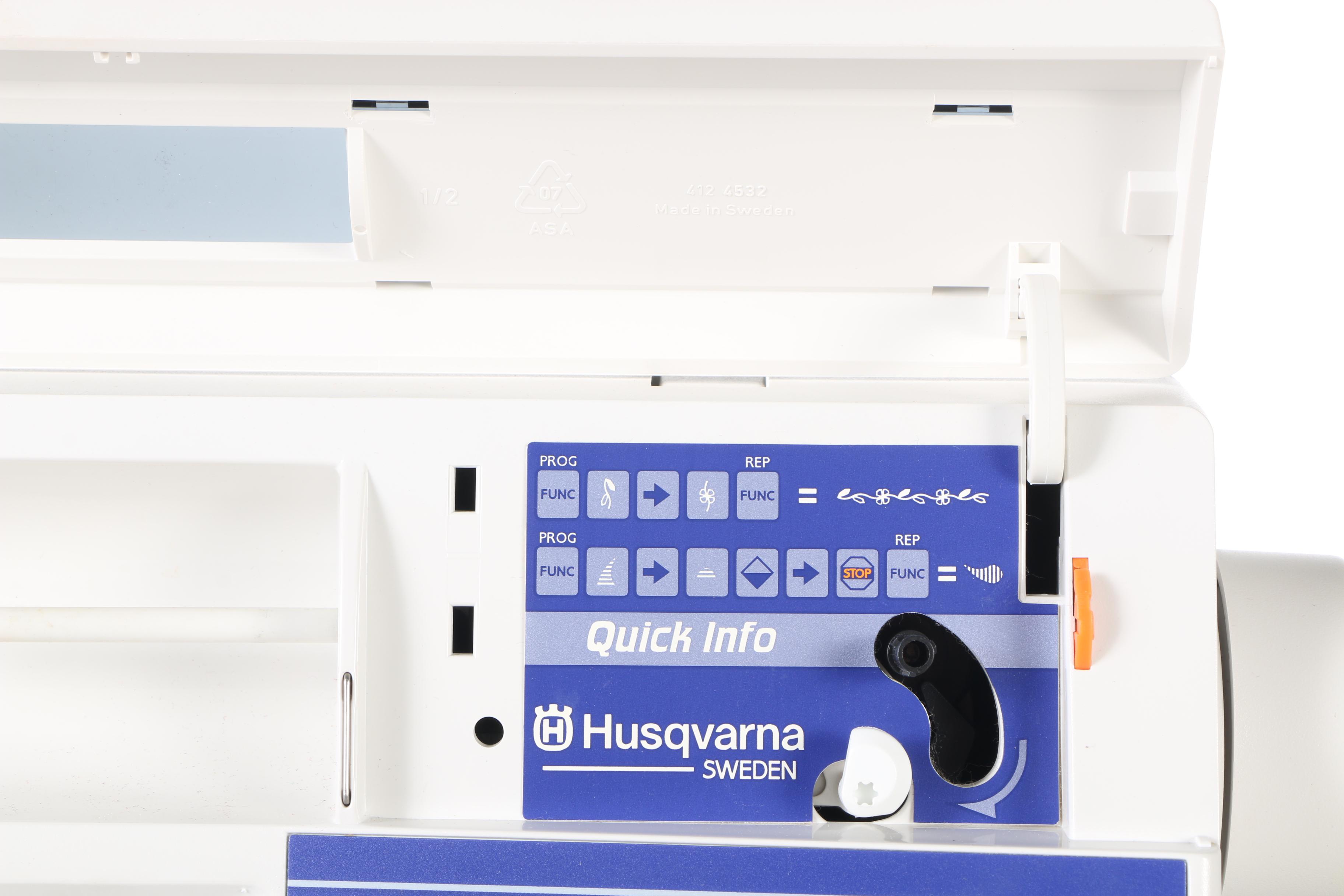 Husqvarna Viking Rose Sewing Machine With Embroidery Unit