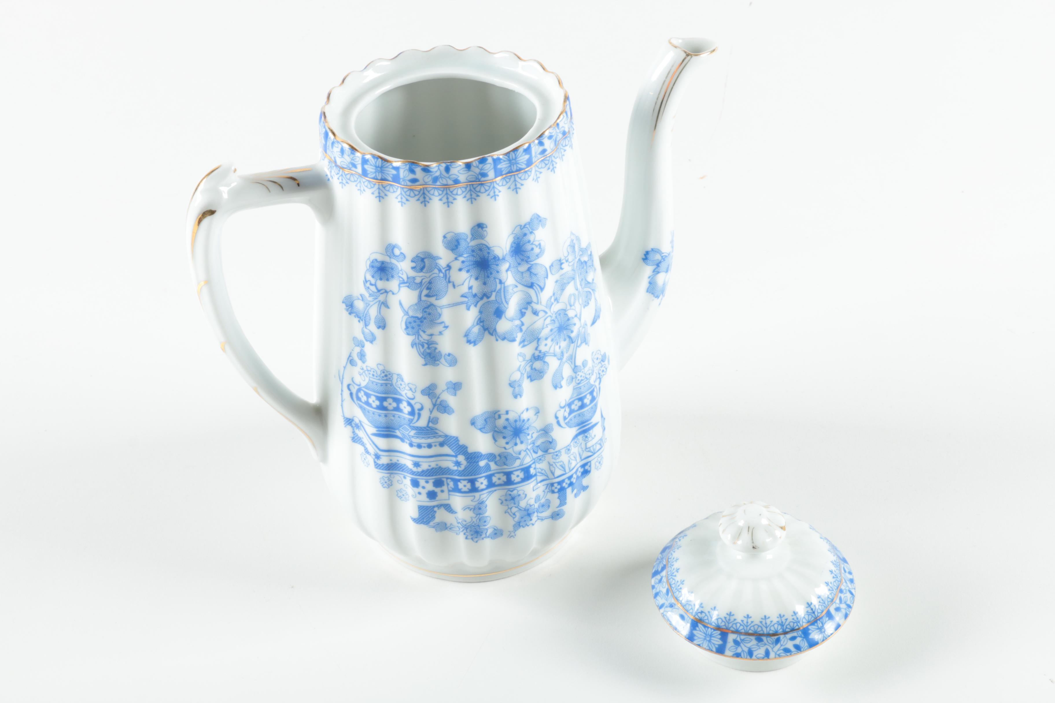 Tiefenfurt "China Blau" Floral Porcelain Tableware
