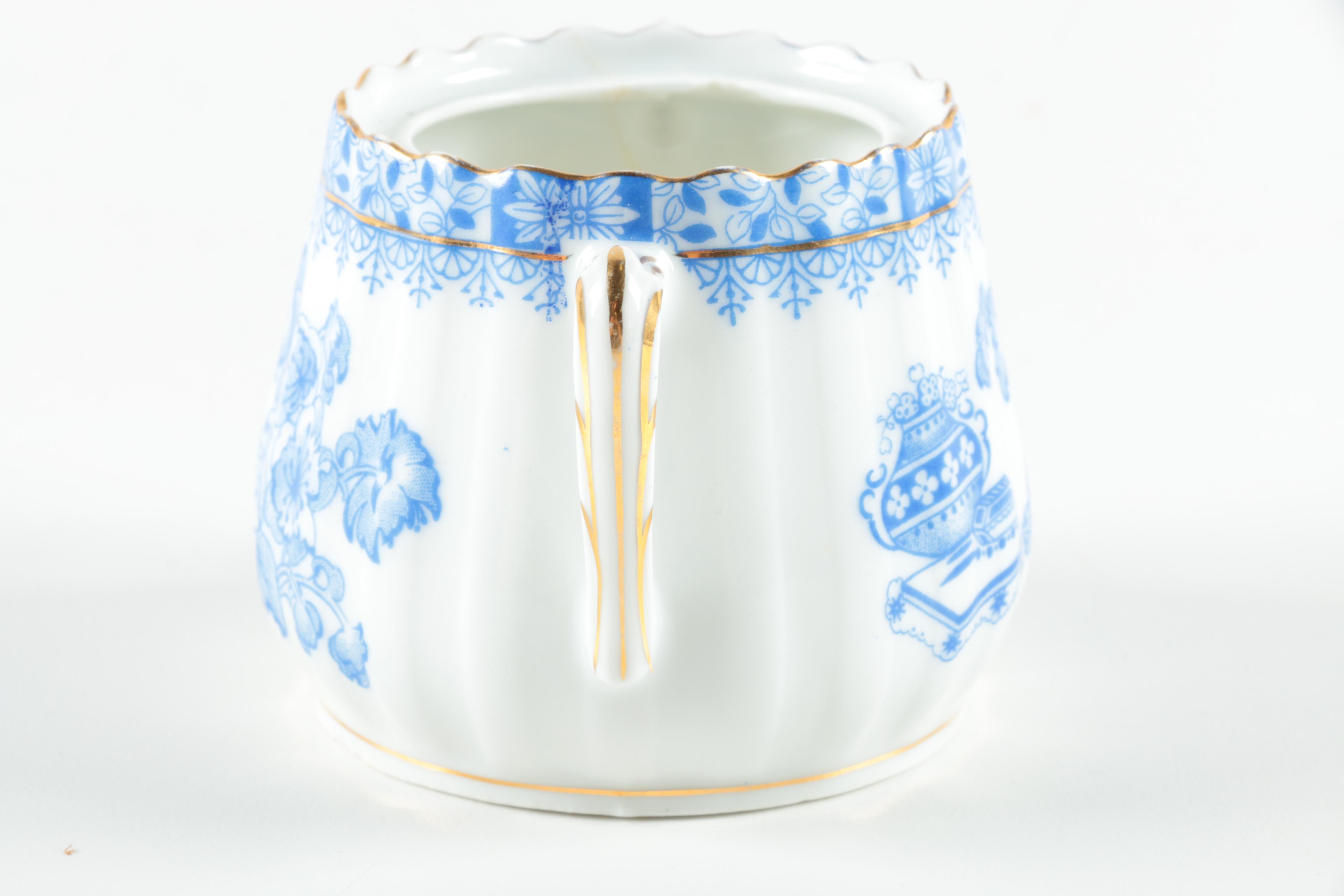 Tiefenfurt "China Blau" Floral Porcelain Tableware