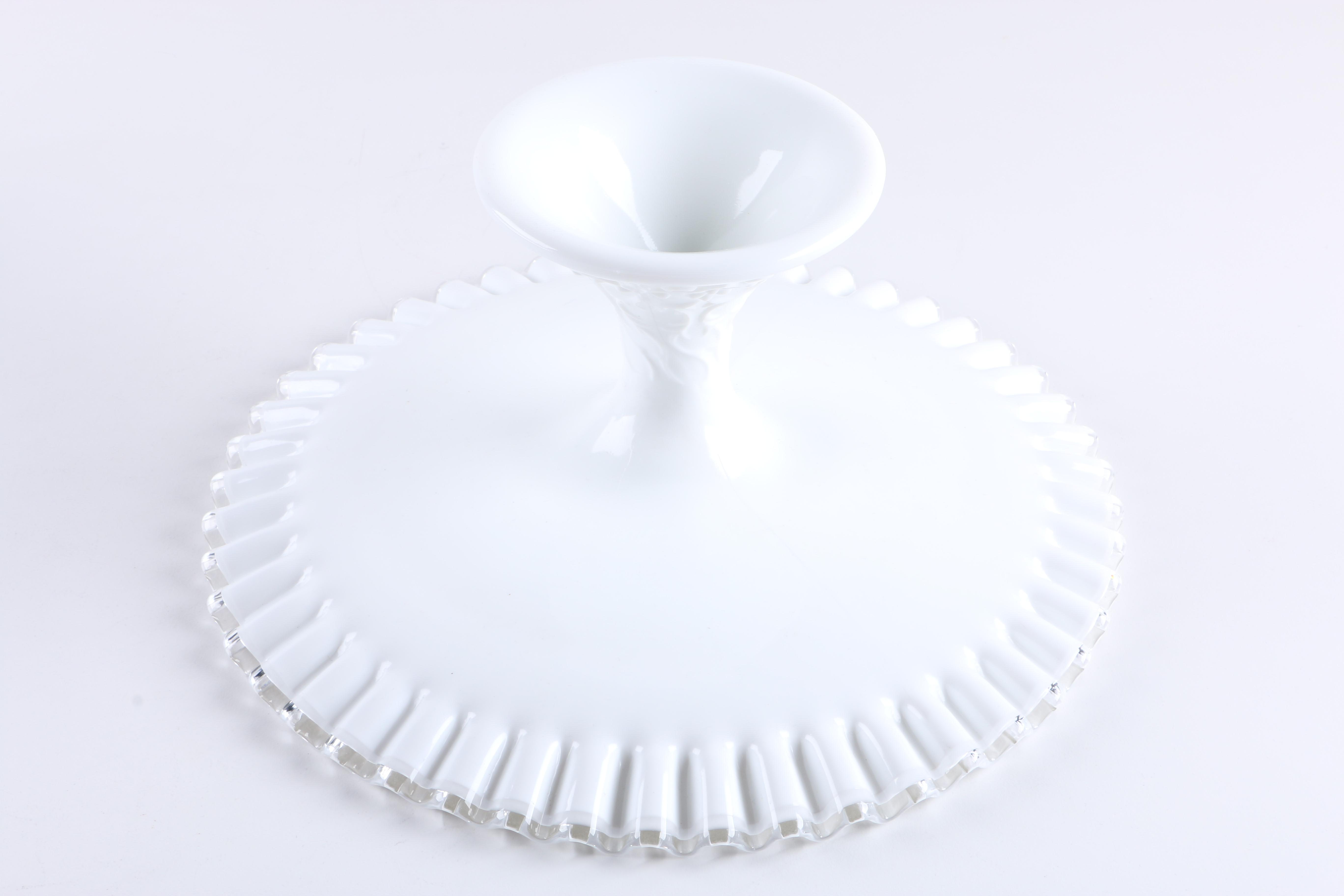 Fenton Milk Glass Tableware