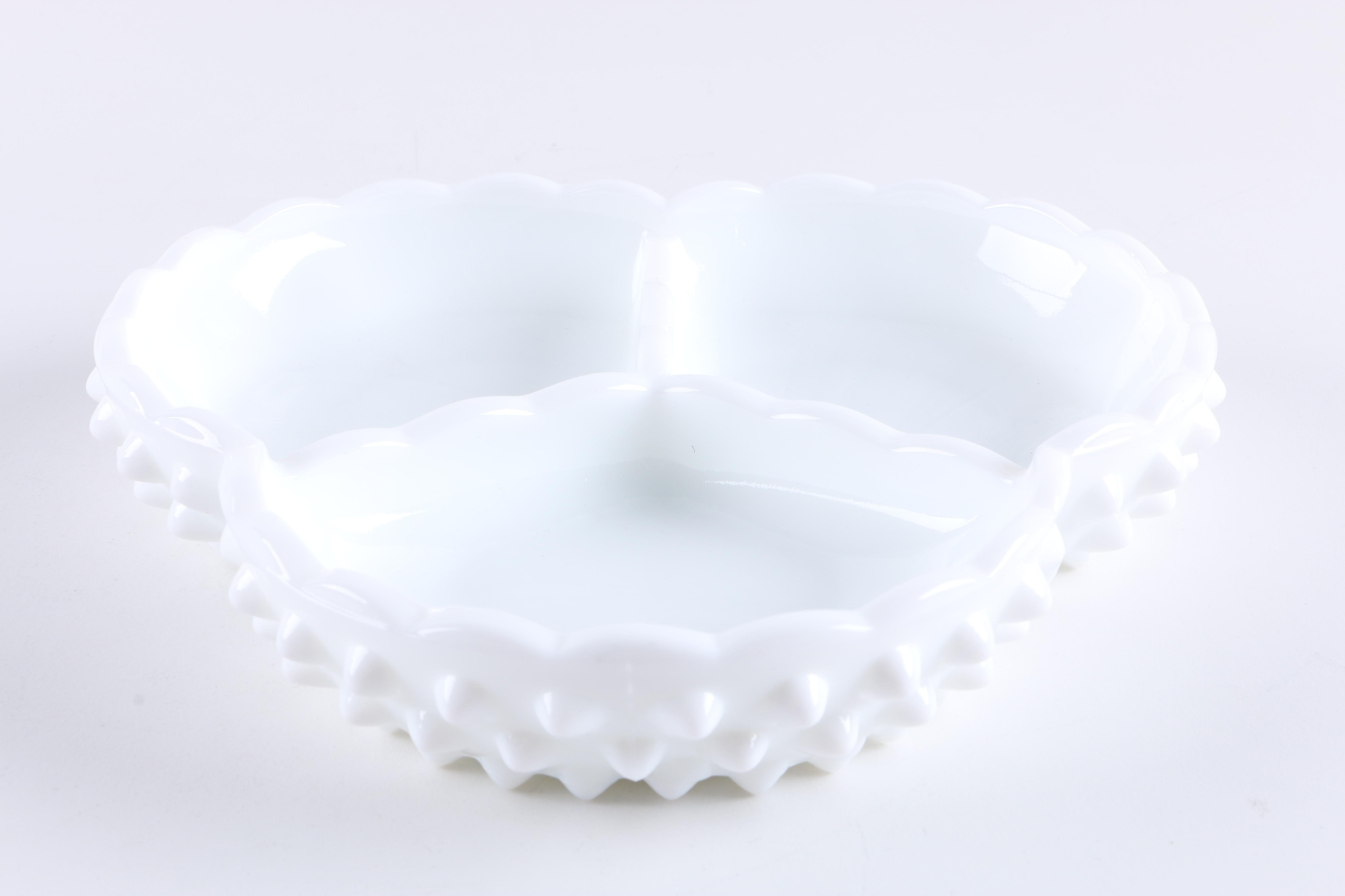 Fenton Milk Glass Tableware