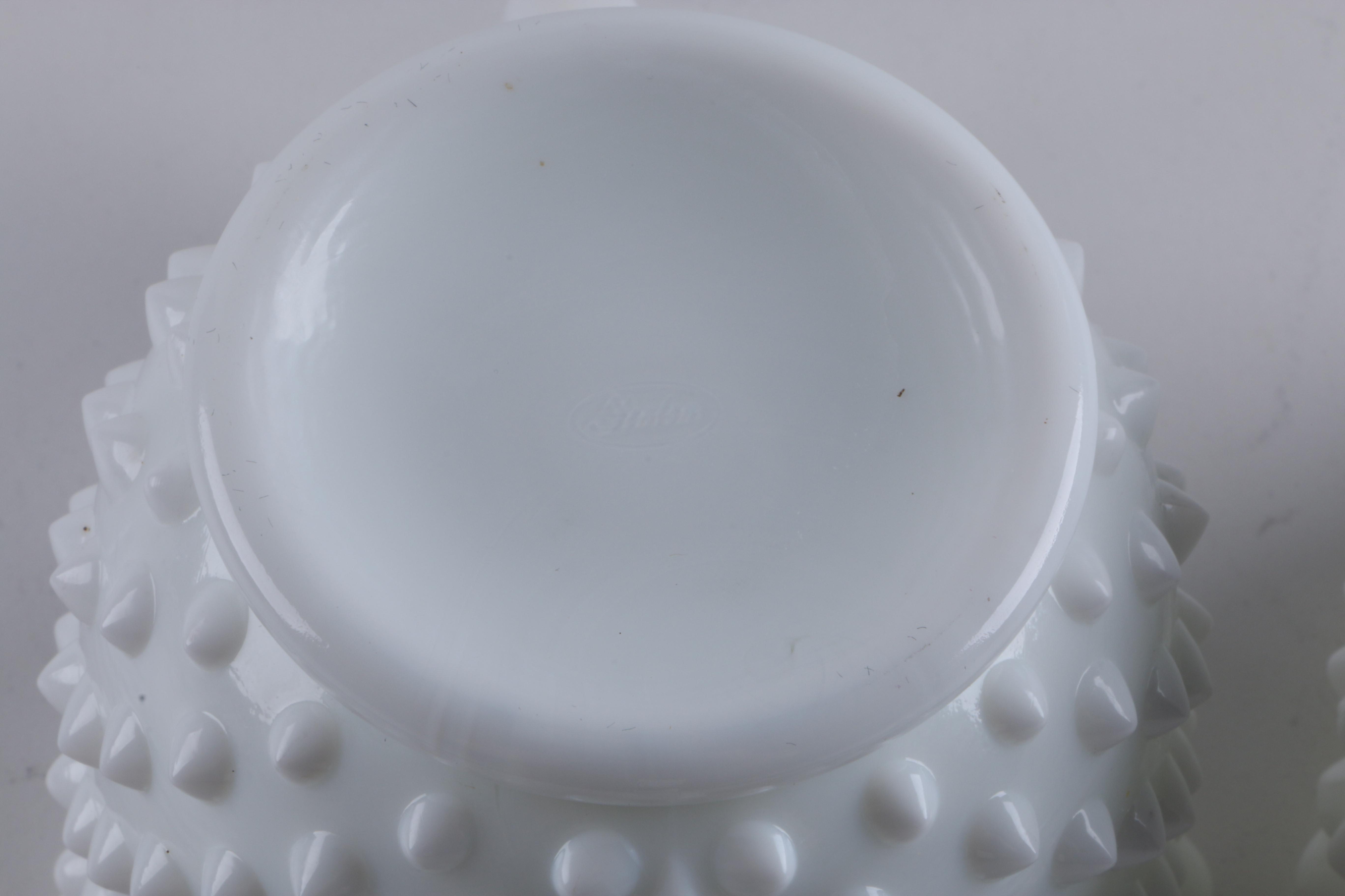 Fenton Milk Glass Tableware