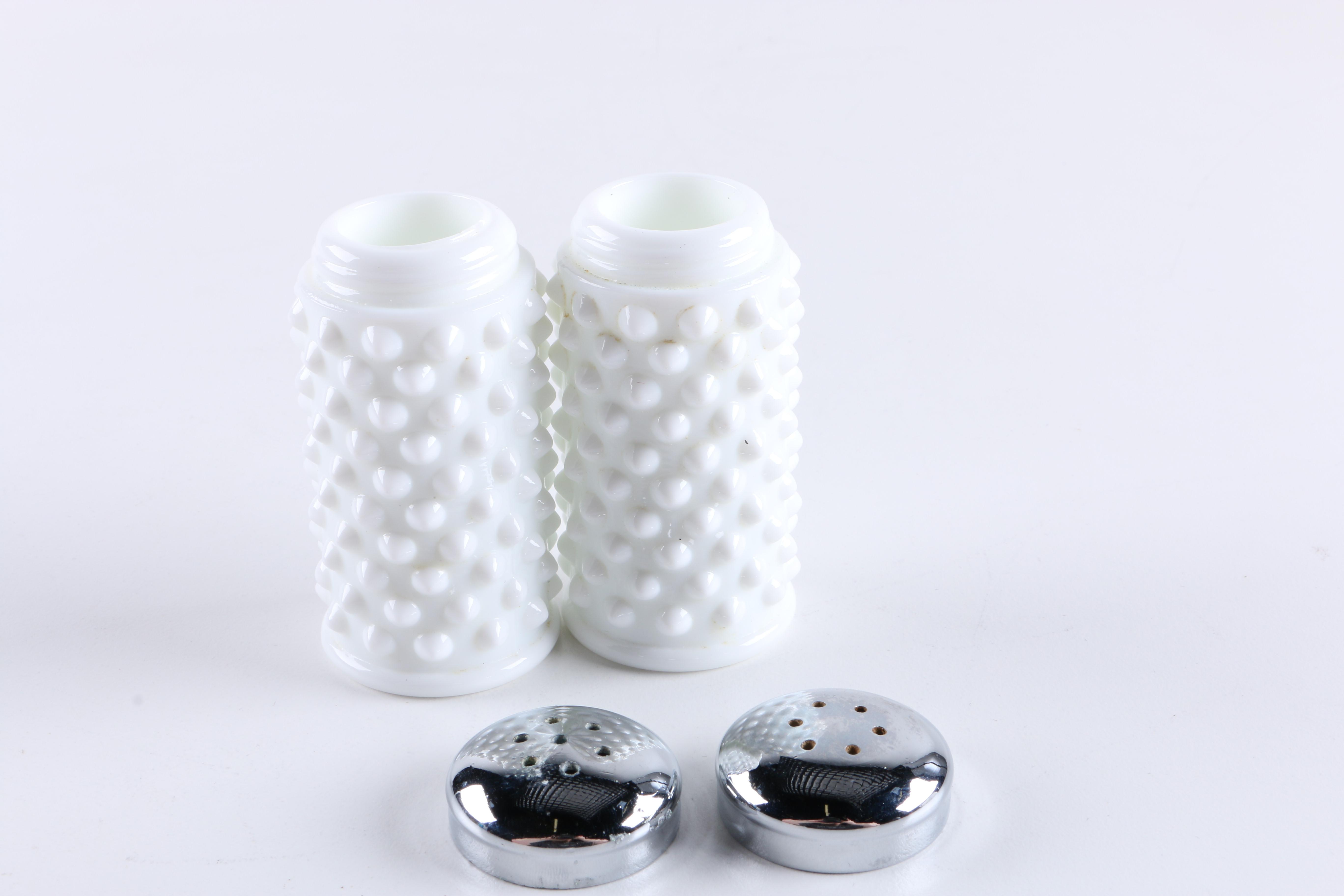 Fenton Milk Glass Tableware