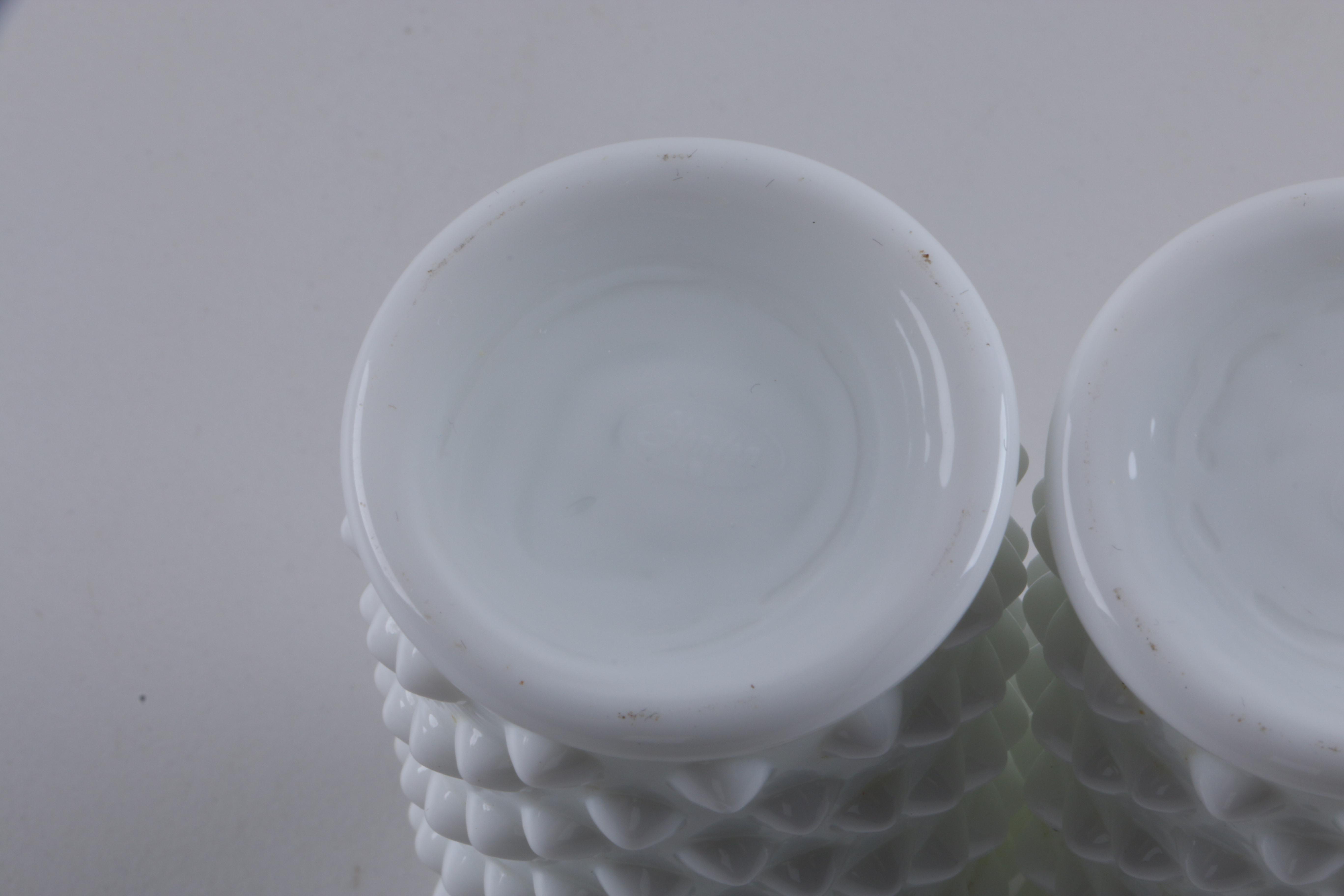 Fenton Milk Glass Tableware
