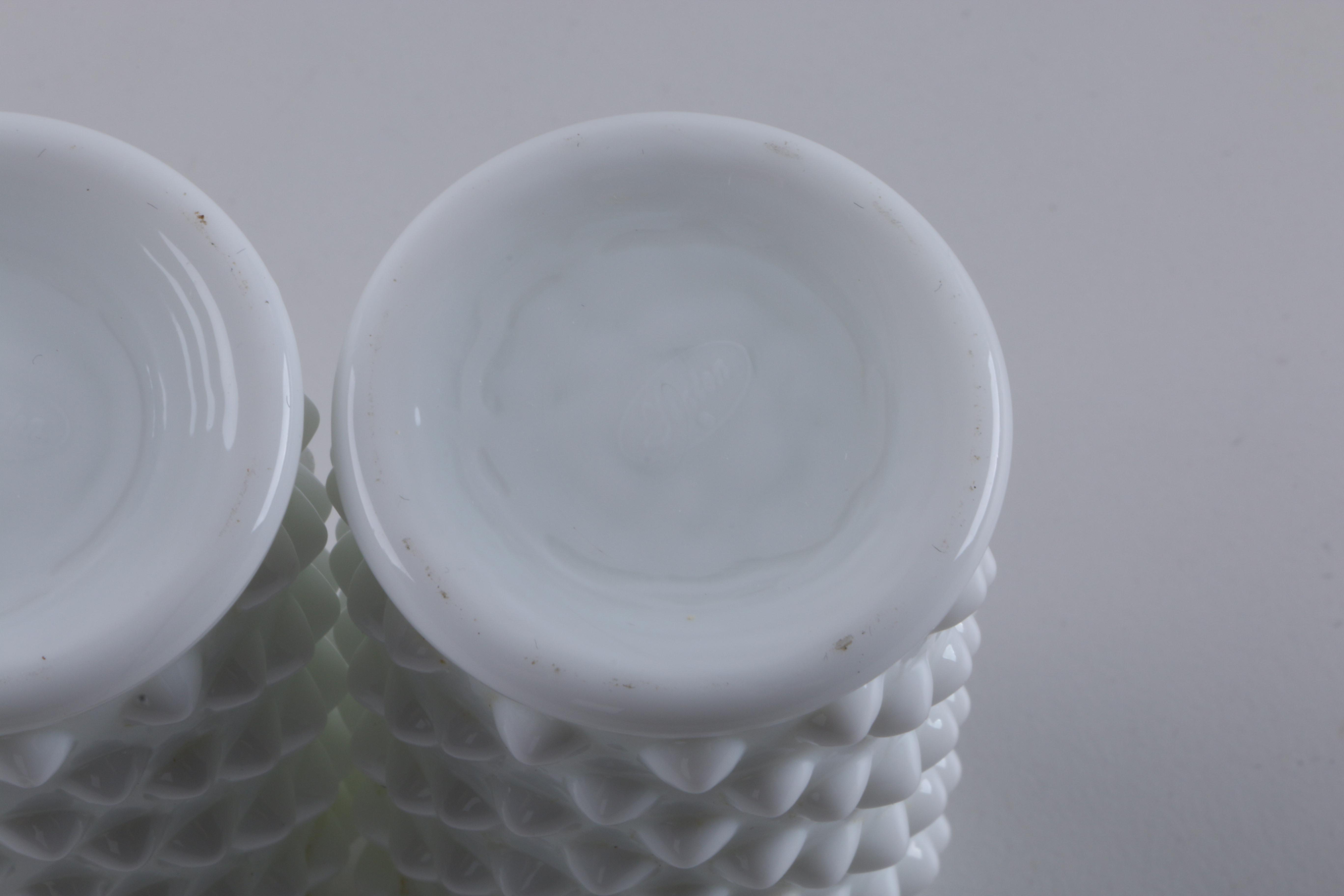 Fenton Milk Glass Tableware