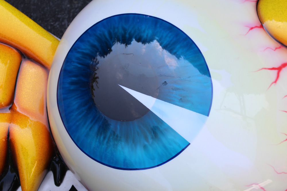 Von Dutch Inspired Custom Art "Flying Eyeball"