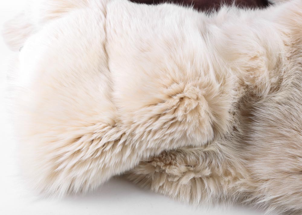 Artic Fox Fur Coverlet