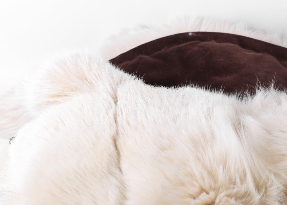 Artic Fox Fur Coverlet