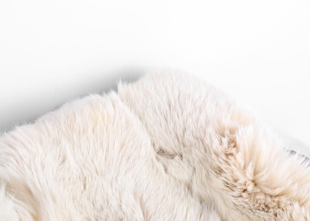 Artic Fox Fur Coverlet