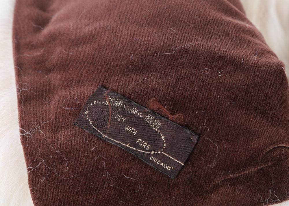 Artic Fox Fur Coverlet