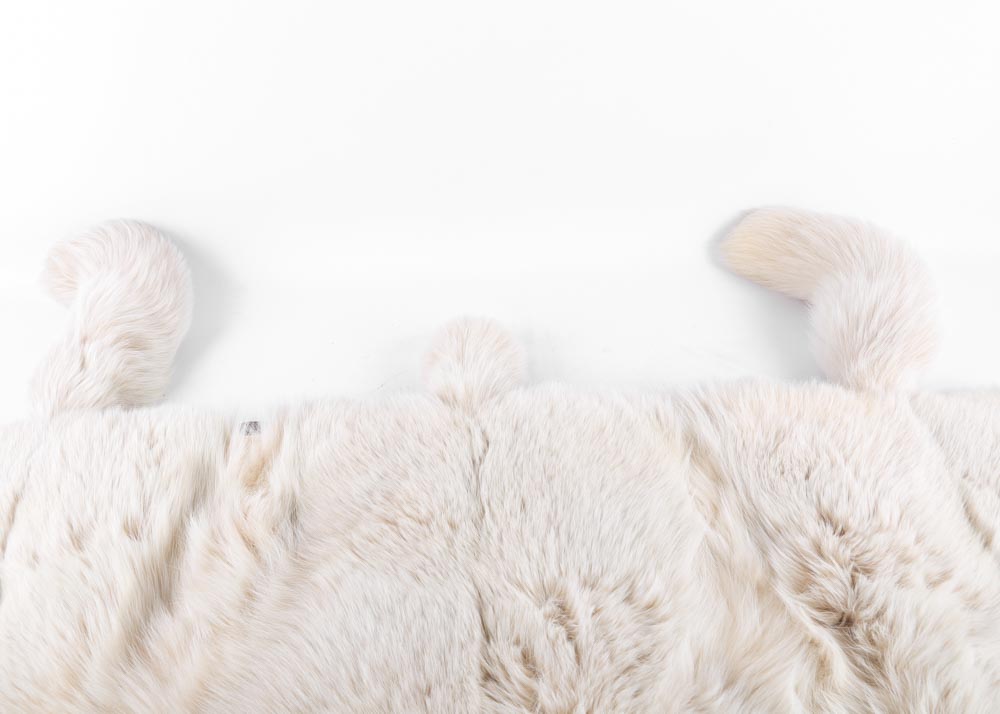 Artic Fox Fur Coverlet